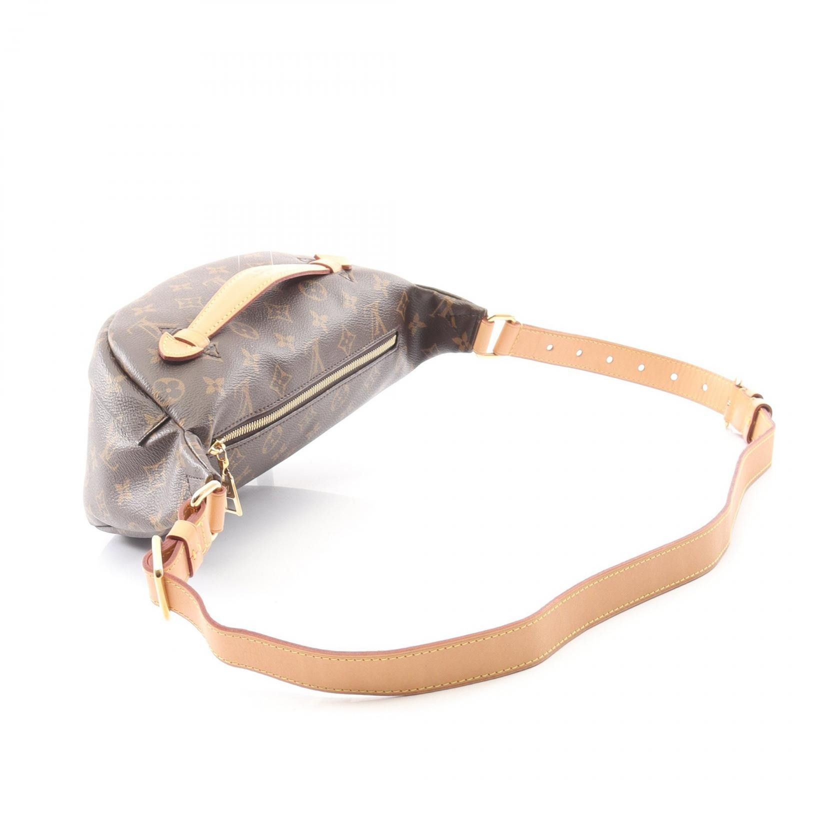 Louis Vuitton Louis Vuitton Louis Vuitton Monogram Bum Bag Textile Belt Bag M43644 DUTY FREE for USA Size ONE SIZE - 2 Thumbnail