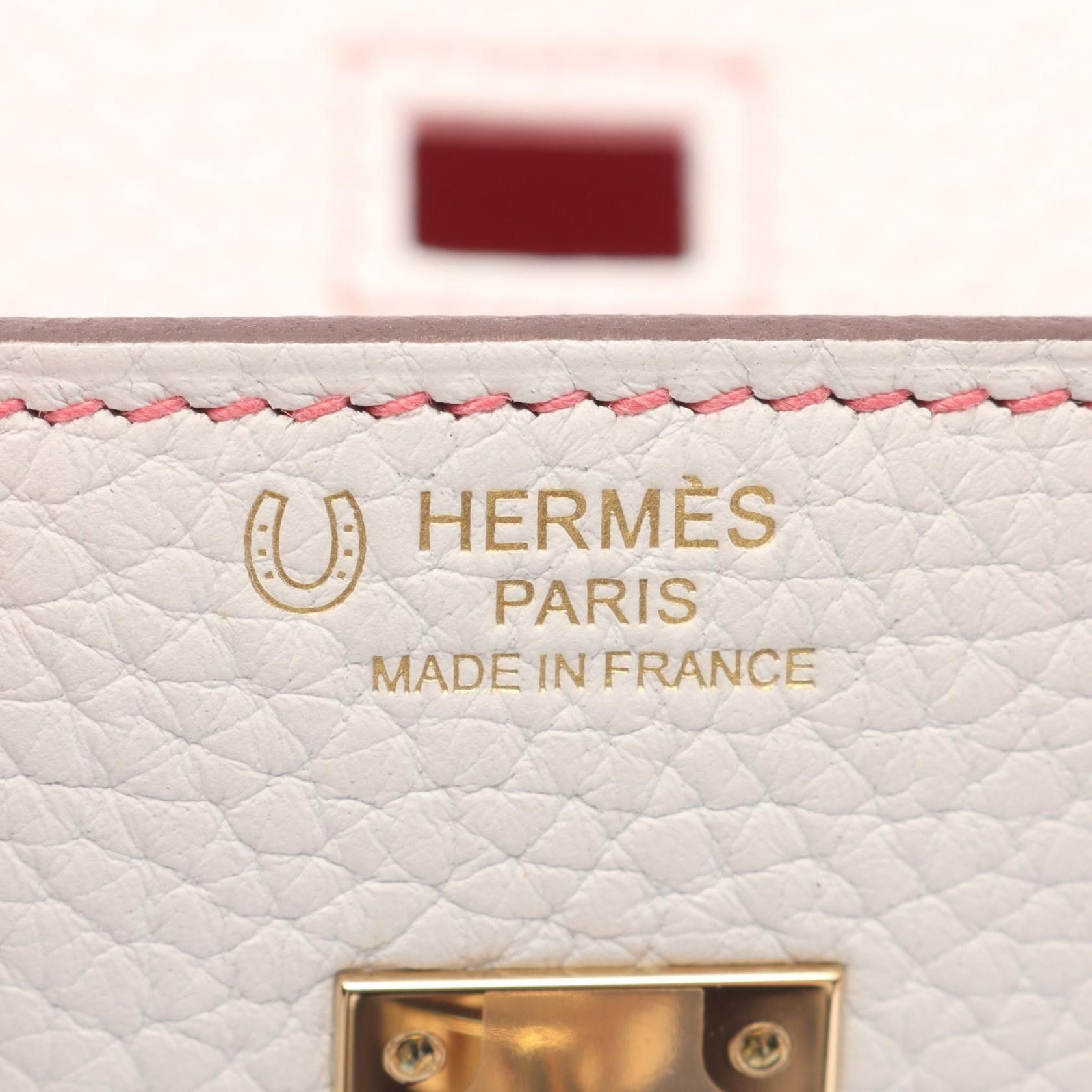 Hermes Hermes Hermes Birkin25 Togo Handbag Leather Handbag Y2020 DUTY FREE for USA Size ONE SIZE - 4 Thumbnail