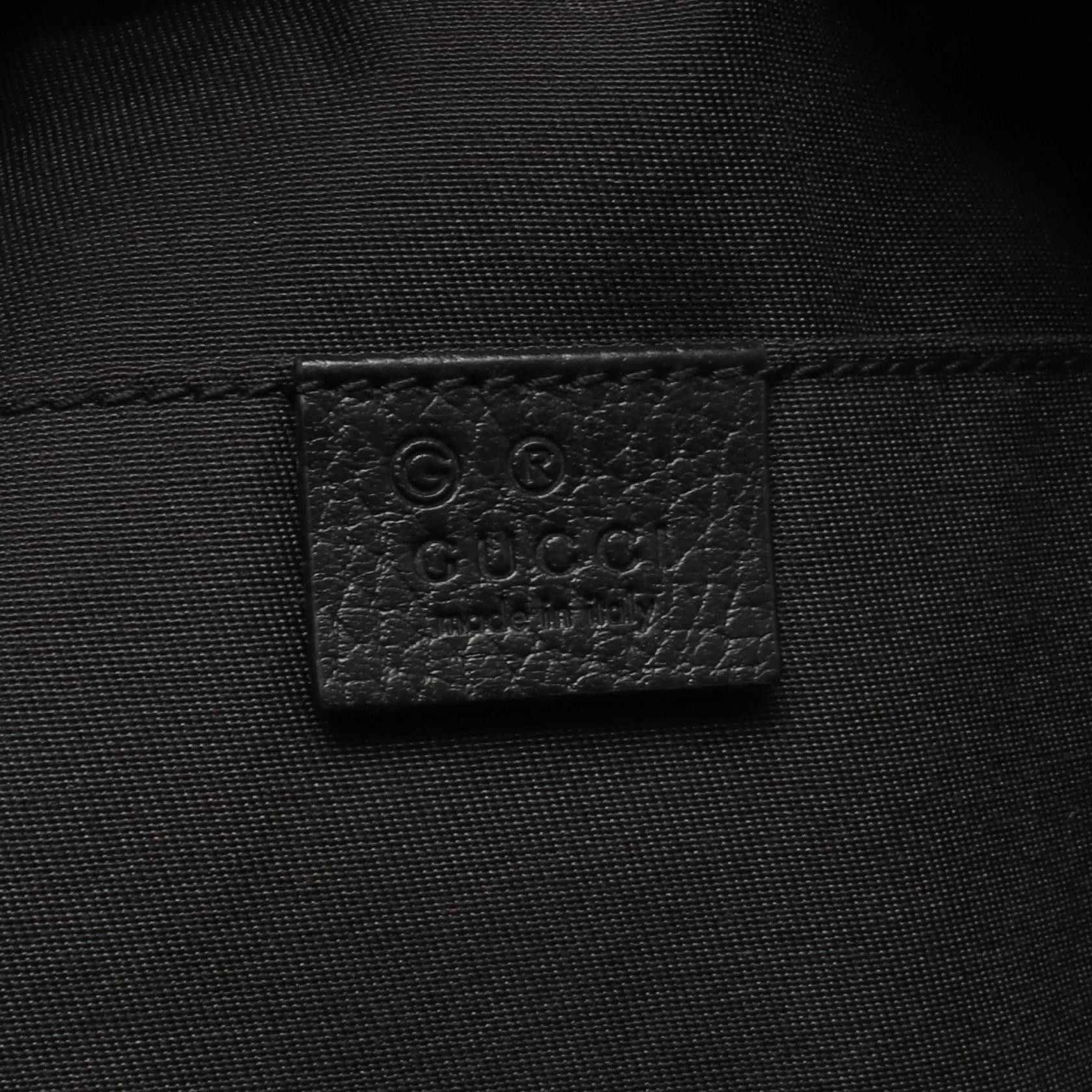 Gucci Gucci Gucci GG Pattern Nylon Leather Waist Bag Textile Belt Bag 449182 DUTY FREE for USA Size ONE SIZE - 4 Thumbnail