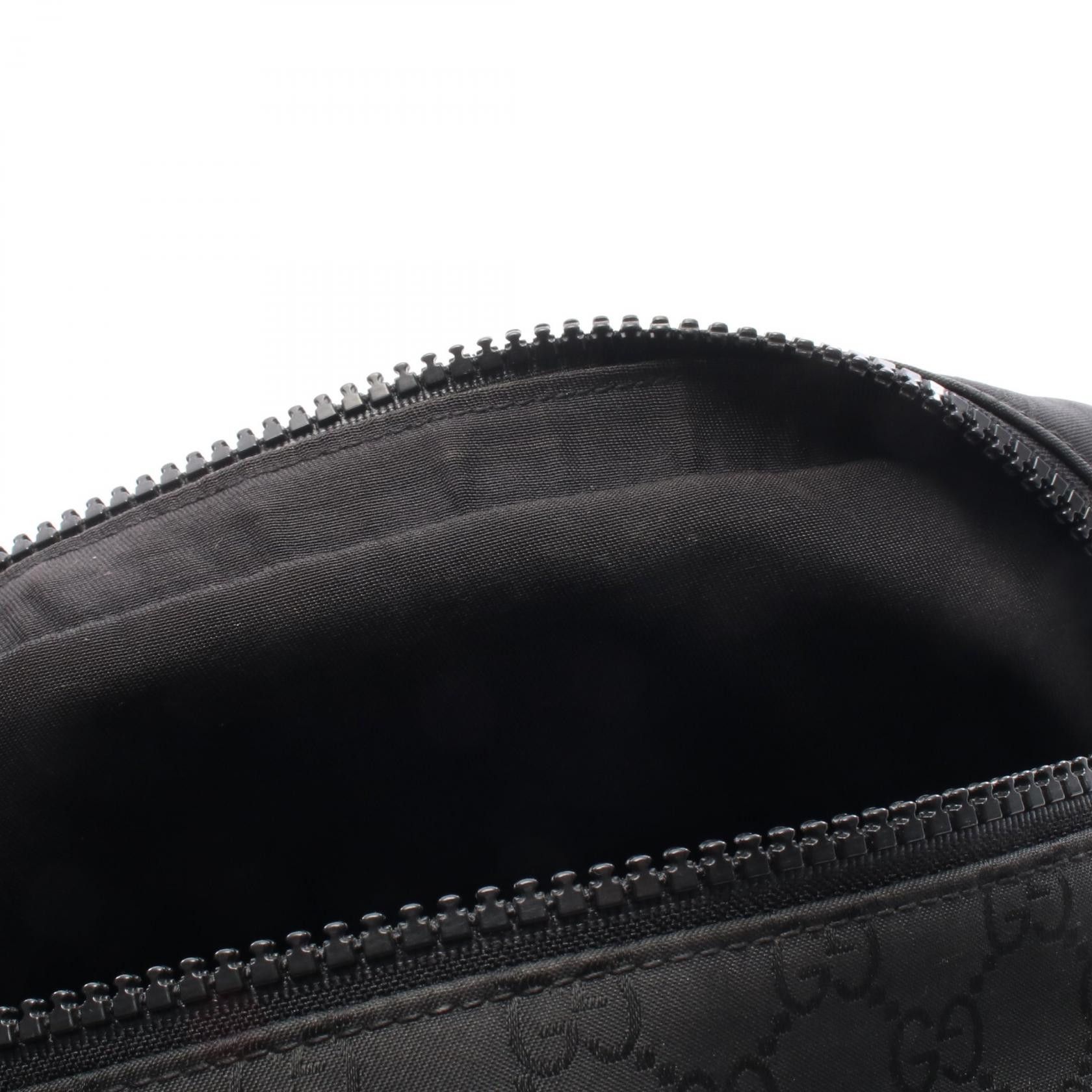 Gucci Gucci Gucci GG Pattern Nylon Leather Waist Bag Textile Belt Bag 449182 DUTY FREE for USA Size ONE SIZE - 5 Thumbnail