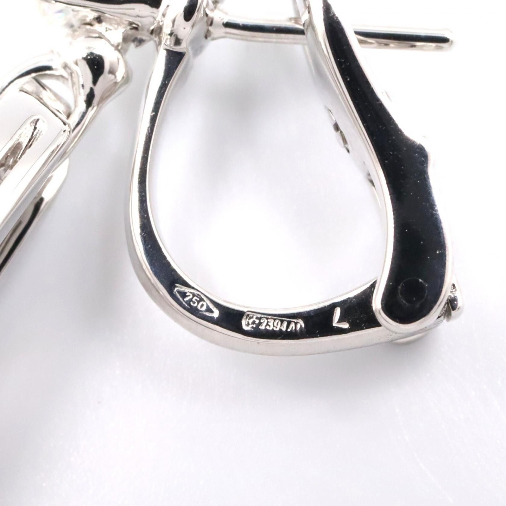 Bvlgari Bvlgari BVLGARI Elysia Au750 Diamond Earrings Precious Metal Earrings DUTY FREE for USA Size ONE SIZE - 4 Thumbnail