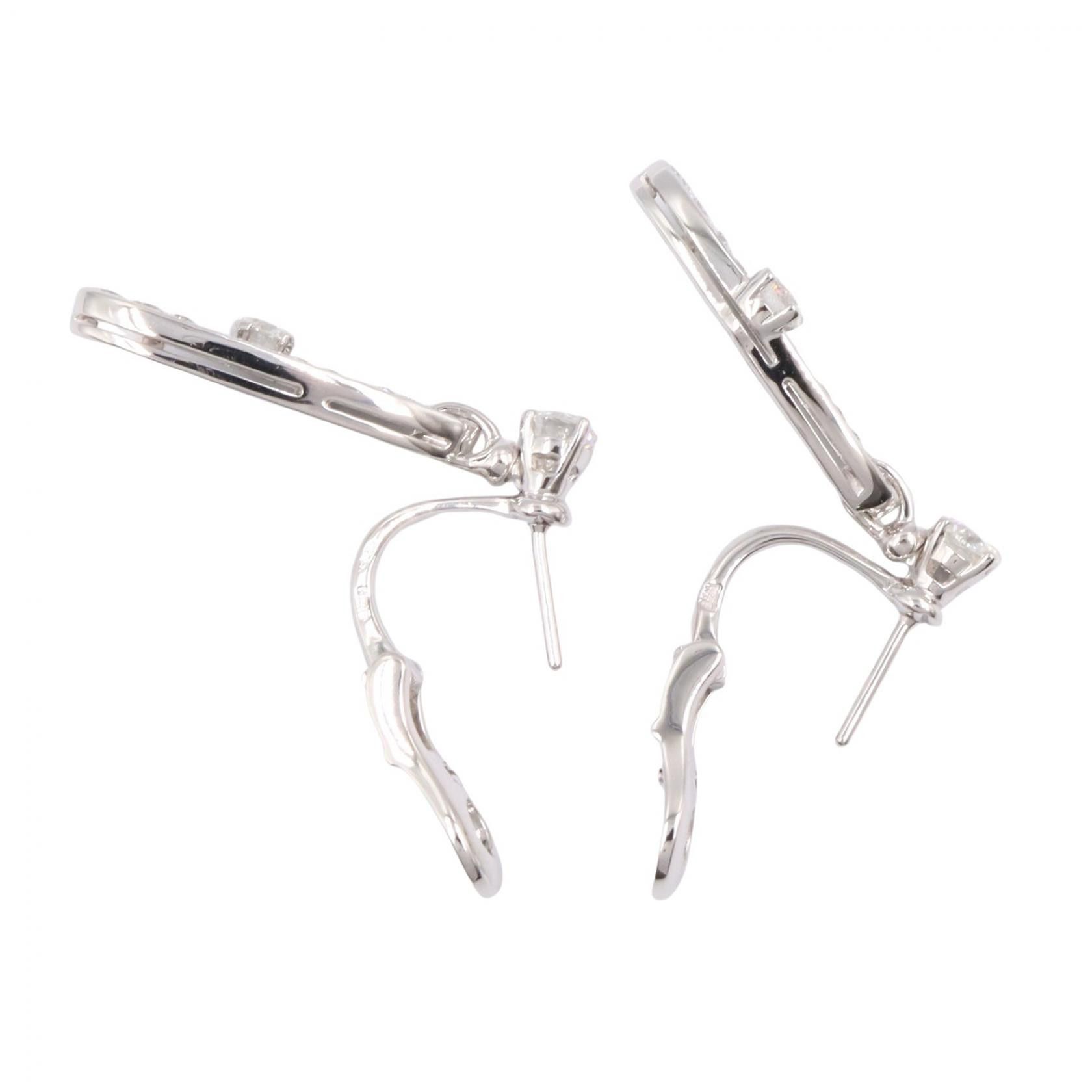 Bvlgari Bvlgari BVLGARI Elysia Au750 Diamond Earrings Precious Metal Earrings DUTY FREE for USA Size ONE SIZE - 3 Thumbnail