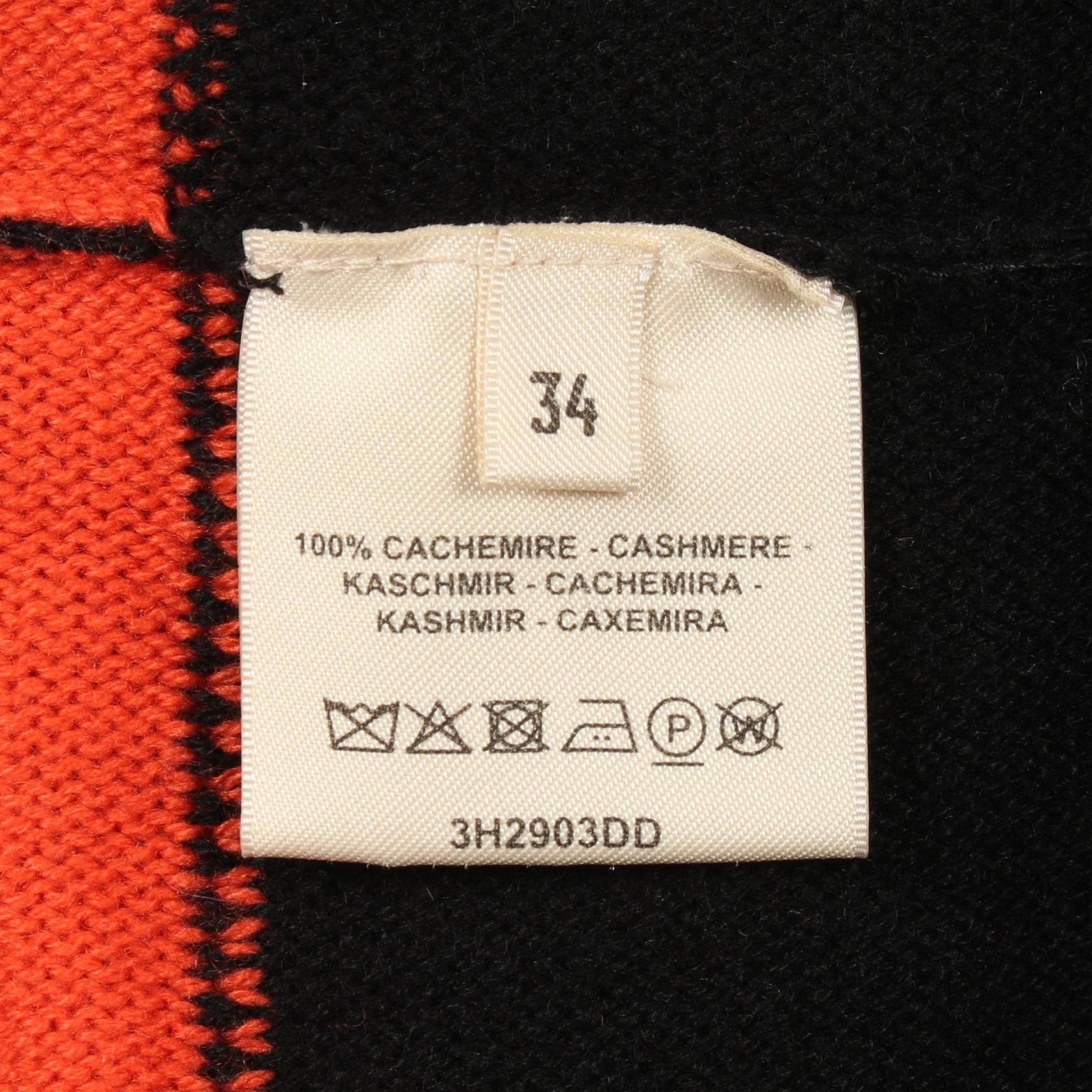 Hermes Hermes Hermes BRIDES de GALA Tartan Cashmere Poncho Textile Outerwear DUTY FREE for USA Size ONE SIZE - 4 Thumbnail