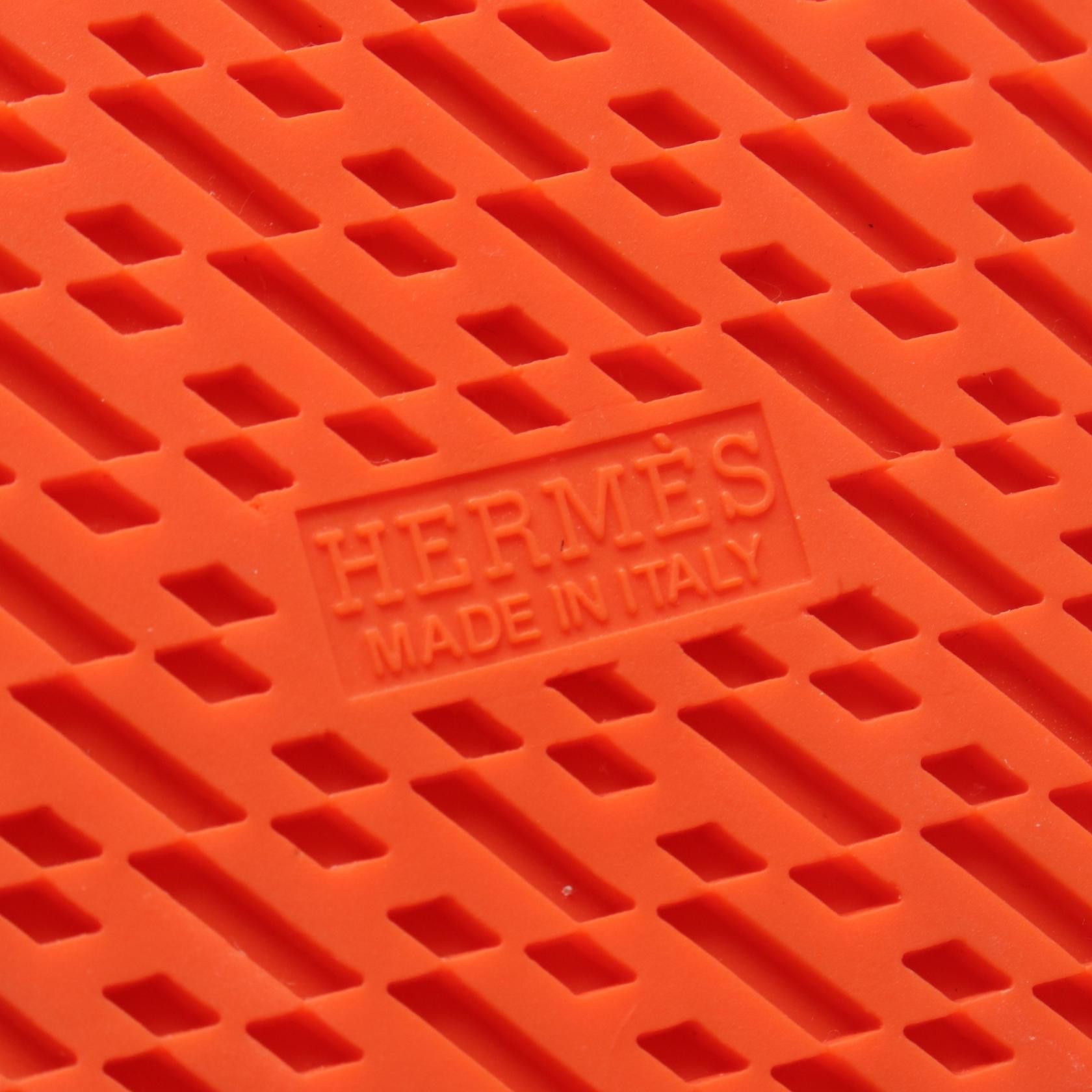 Hermes Hermes Hermes Clous De Selle Freestyle Leather Sneakers Leather Shoes DUTY FREE for USA Size ONE SIZE - 6 Thumbnail