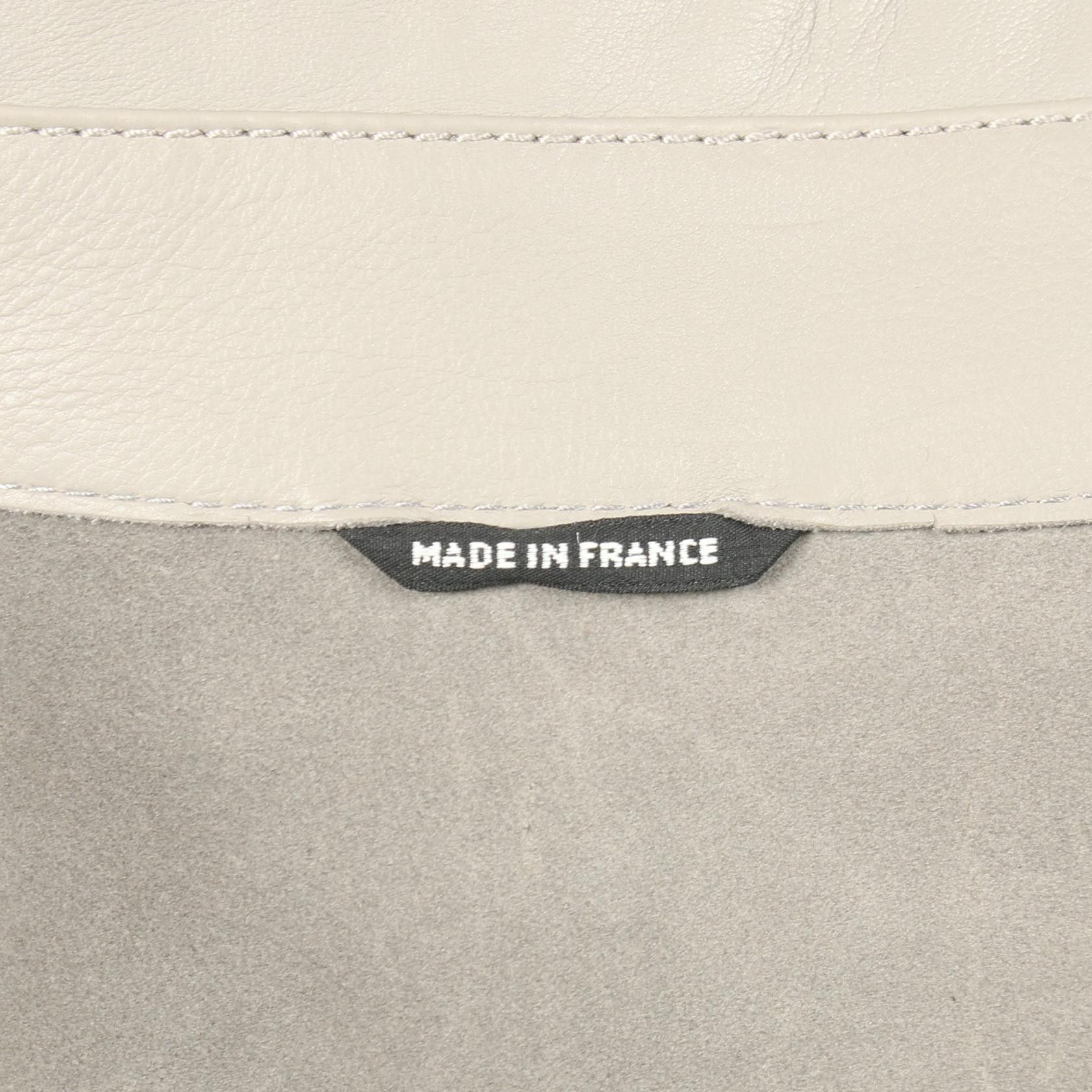 Hermes Hermes Hermes Serie Button Leather Jacket Leather Outerwear DUTY FREE for USA Size ONE SIZE - 5 Thumbnail