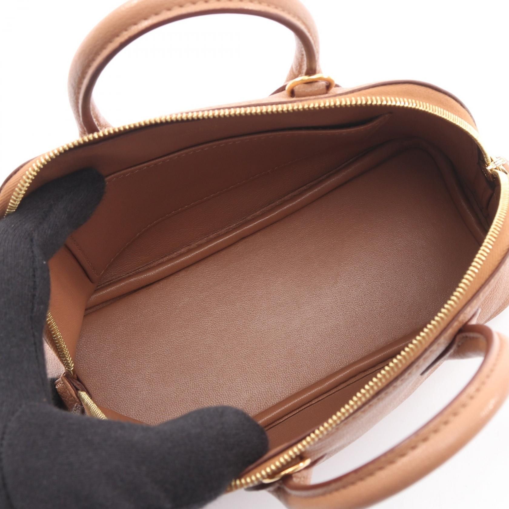 Hermes Hermes Hermes Bolide1923 Mini Chevre 2way Handbag Leather Handbag Stamp B (2023) DUTY FREE for USA Size ONE SIZE - 3 Thumbnail