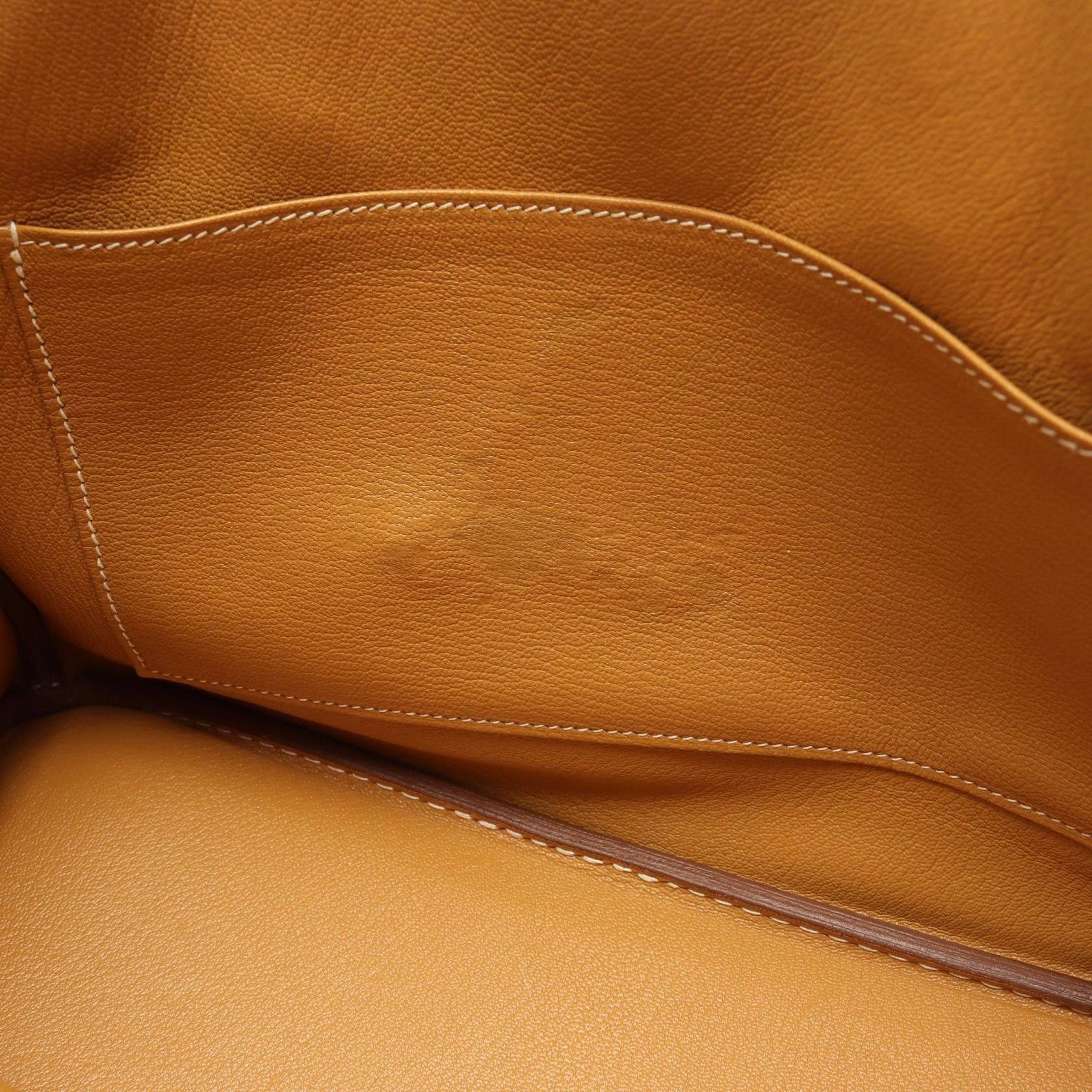 Hermes Hermes Hermes Birkin30 Calfskin Leather Handbag R DUTY FREE for USA Size ONE SIZE - 7 Thumbnail
