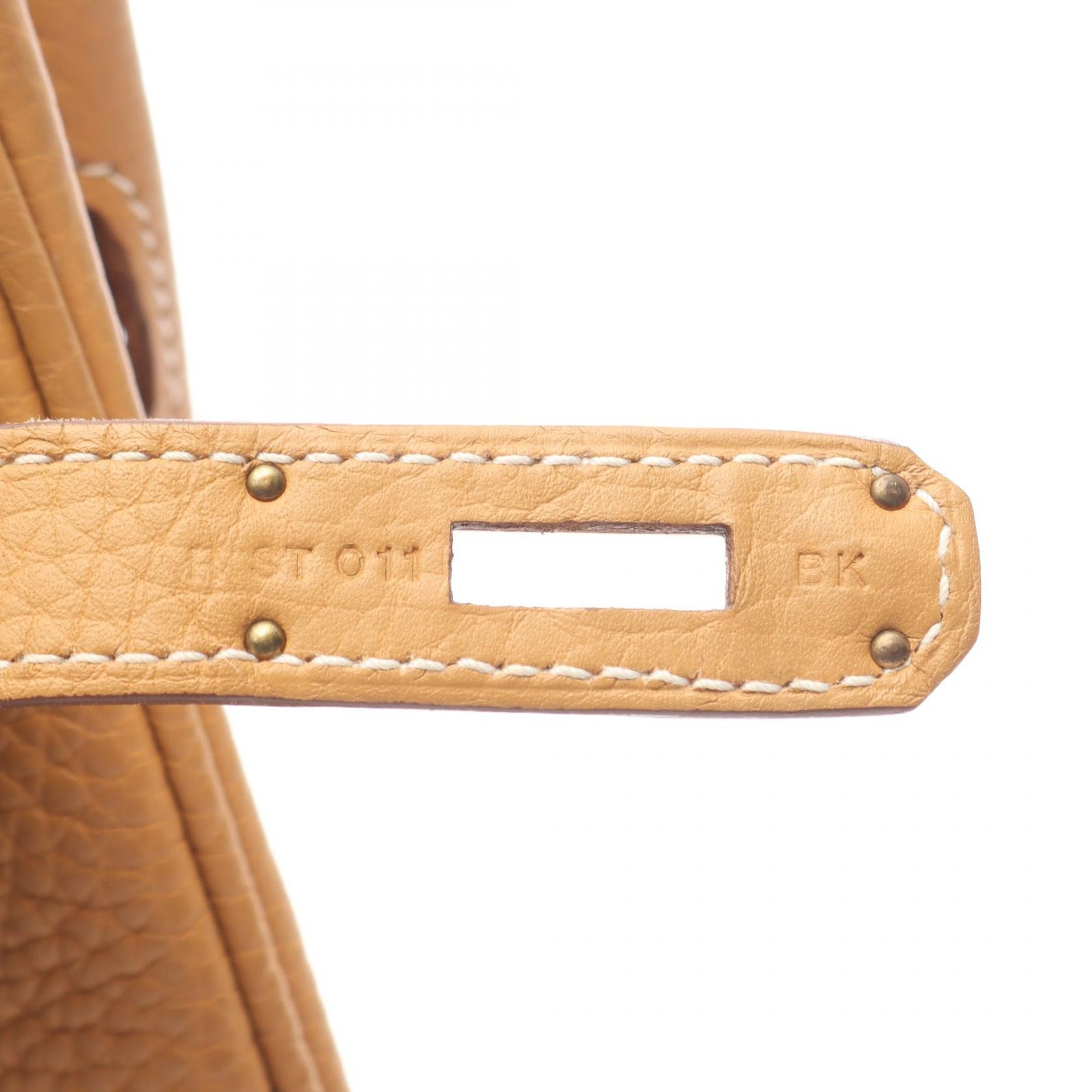 Hermes Hermes Hermes Birkin30 Calfskin Leather Handbag R DUTY FREE for USA Size ONE SIZE - 5 Thumbnail
