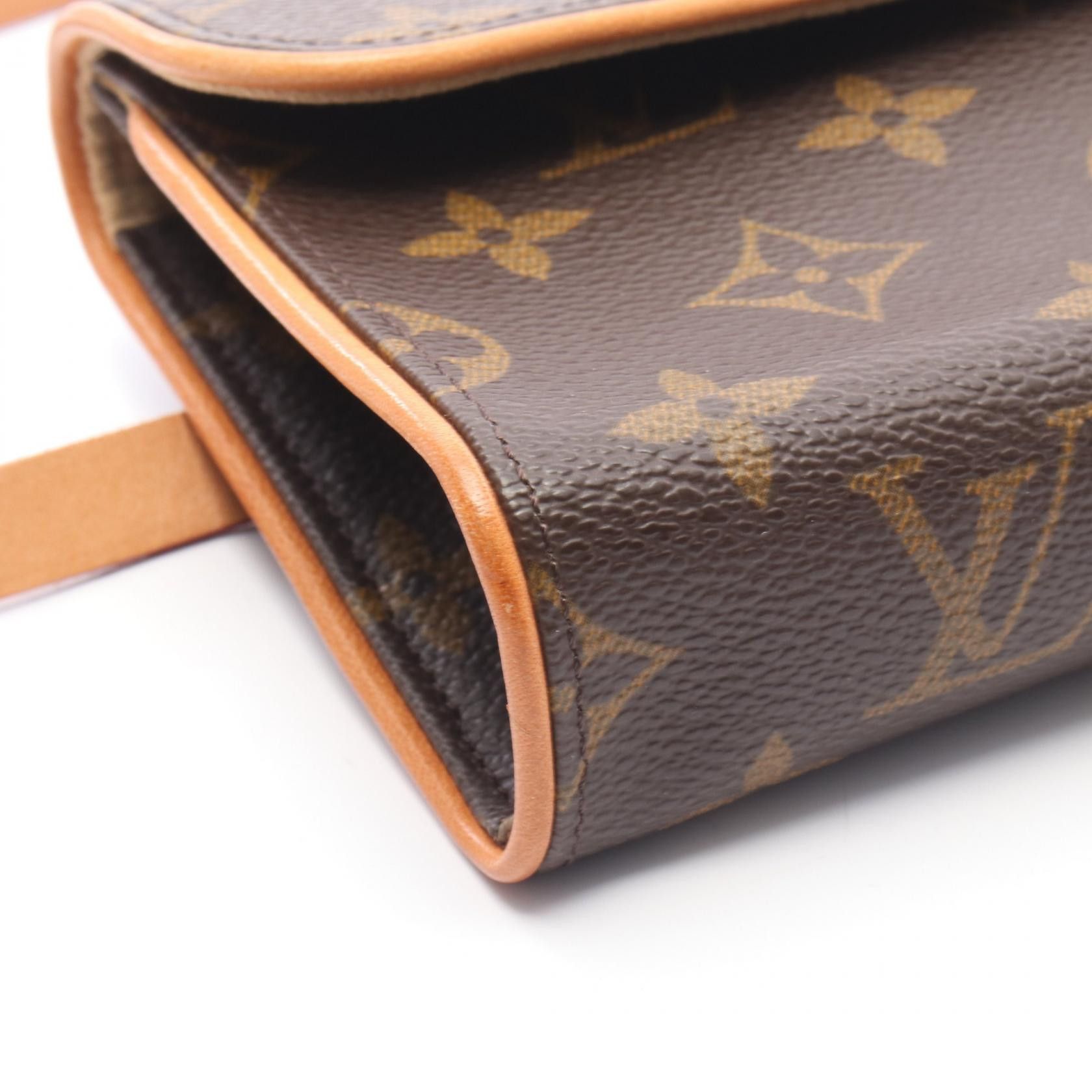 Louis Vuitton Louis Vuitton Louis Vuitton Pochette Florentine Monogram waist bag Textile Belt Bag M51855 DUTY FREE for USA Size ONE SIZE - 7 Thumbnail
