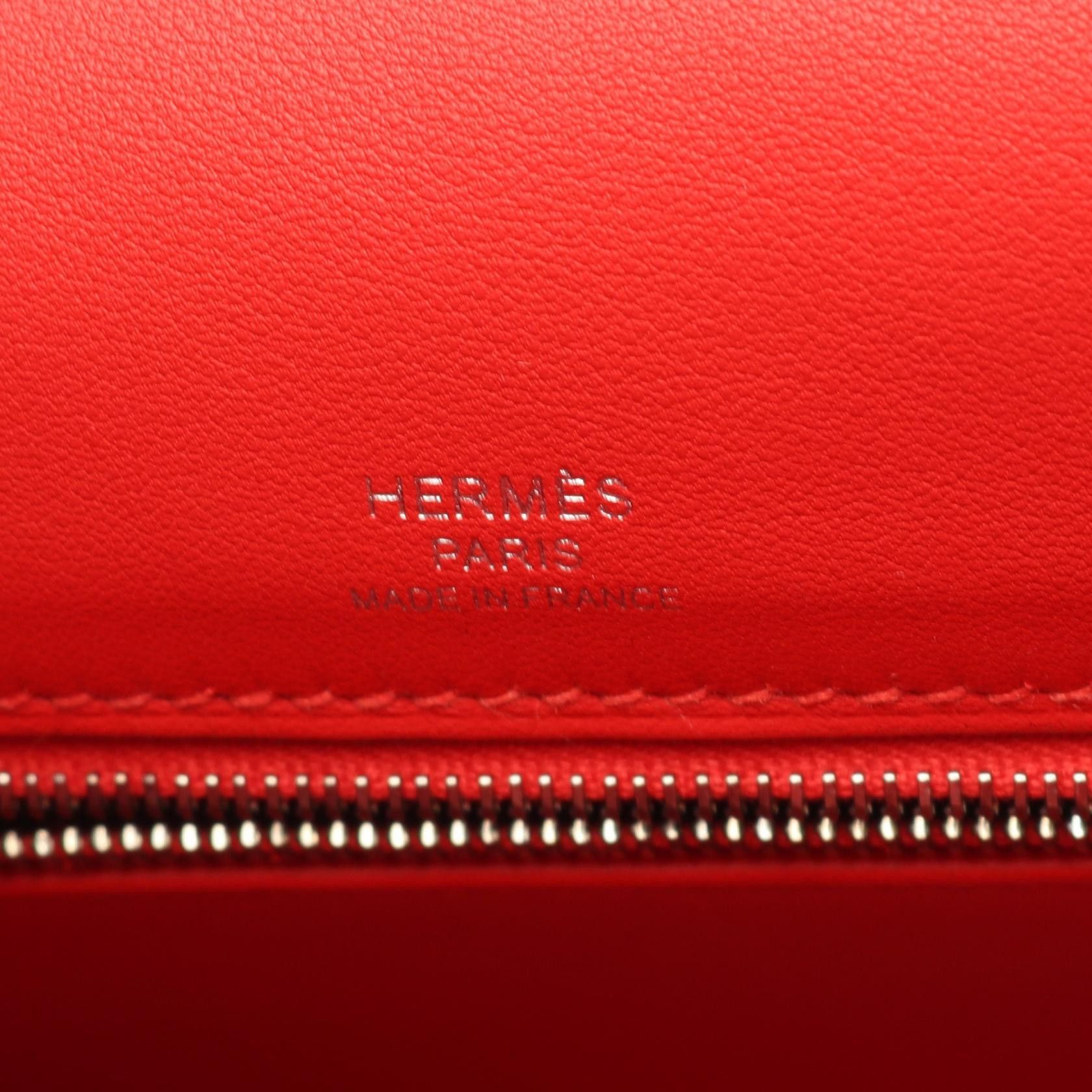 Hermes Hermes Hermes Kelly28 Toile H Chevre Mysore Handbag Leather Handbag D DUTY FREE for USA Size ONE SIZE - 4 Thumbnail