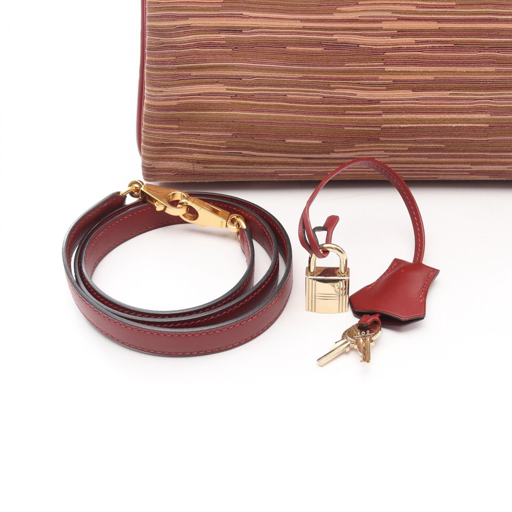 Hermes Hermes Hermes Kelly32 Leather Leather Handbag E DUTY FREE for USA Size ONE SIZE - 6 Thumbnail