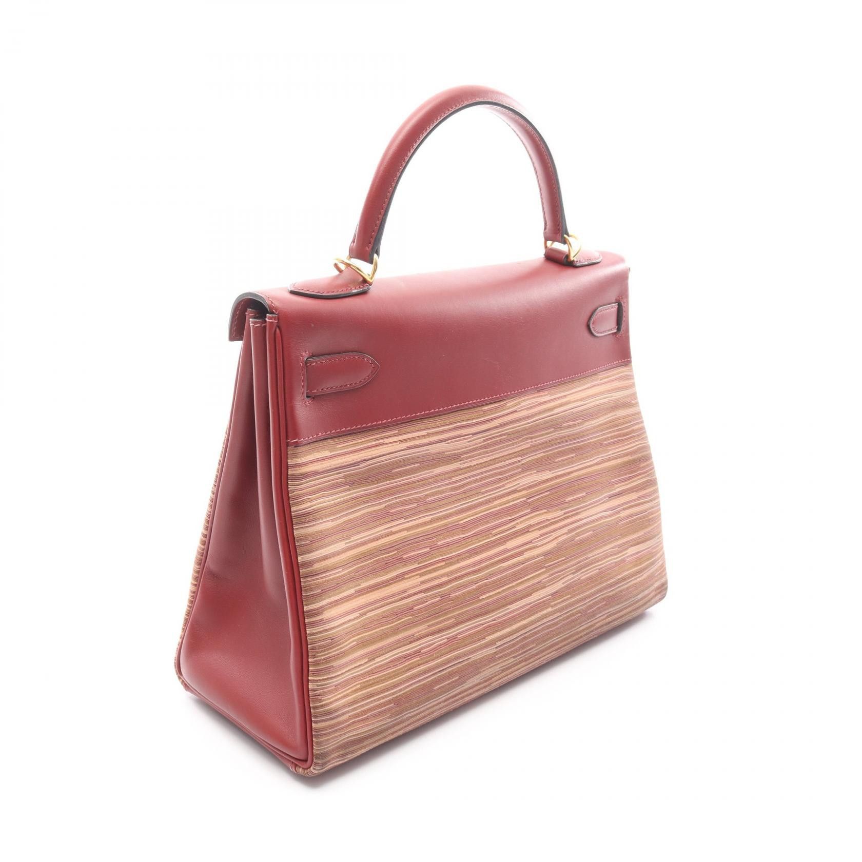 Hermes Hermes Hermes Kelly32 Leather Leather Handbag E DUTY FREE for USA Size ONE SIZE - 2 Thumbnail