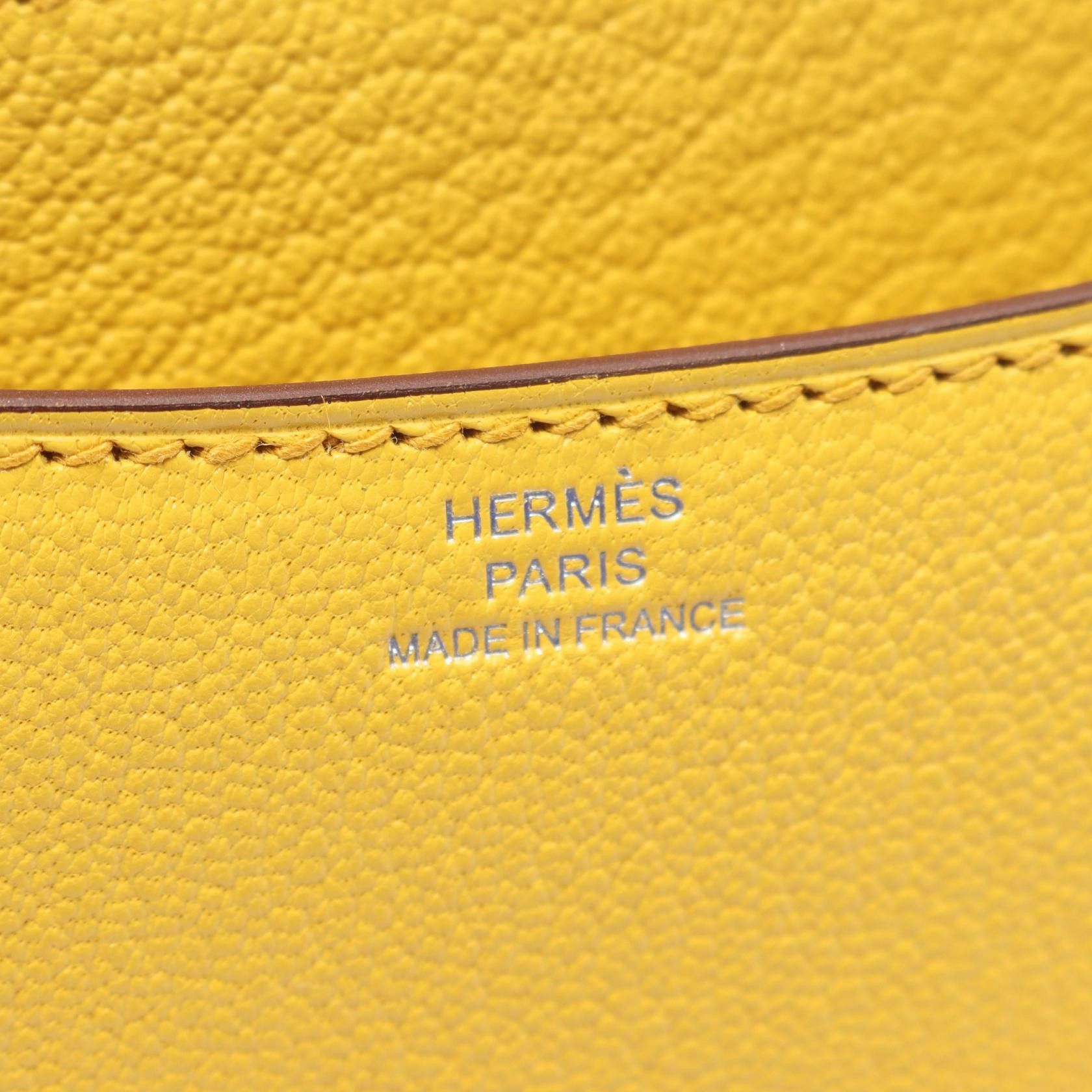 Hermes Hermes Hermes Constance3 Mini Chevre Shoulder Bag Leather Shoulder Bag Stamp B (2023) DUTY FREE for USA Size ONE SIZE - 4 Thumbnail