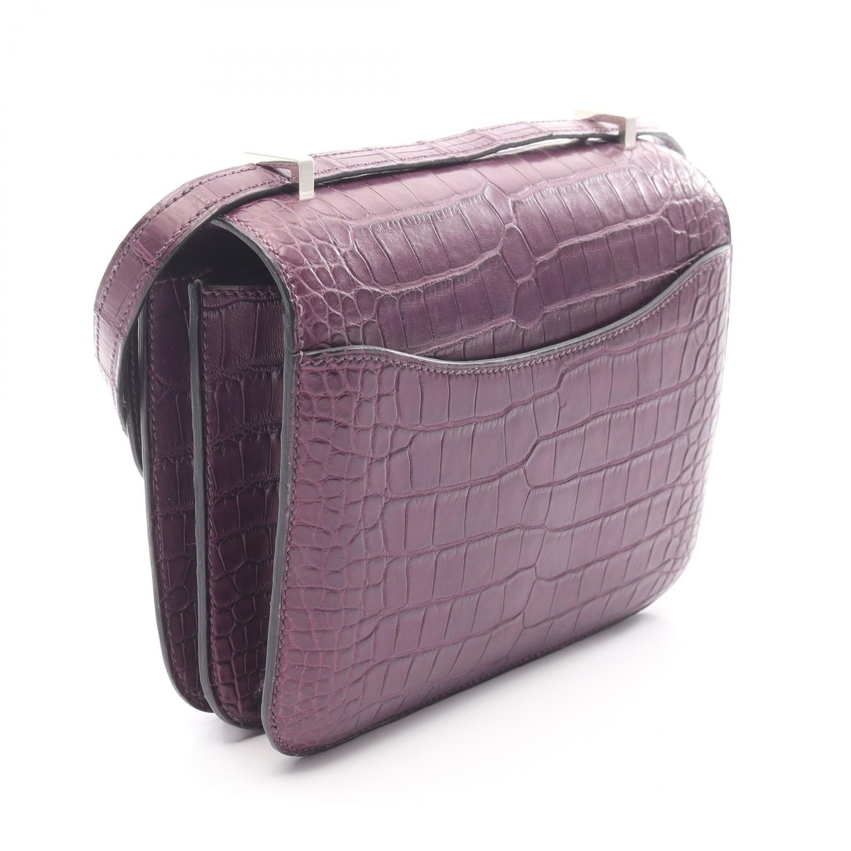 Hermes Hermes Hermes Constance3 Mini Alligator Matte Shoulder Bag Leather Shoulder Bag Z(2021) DUTY FREE for USA Size ONE SIZE - 2 Thumbnail