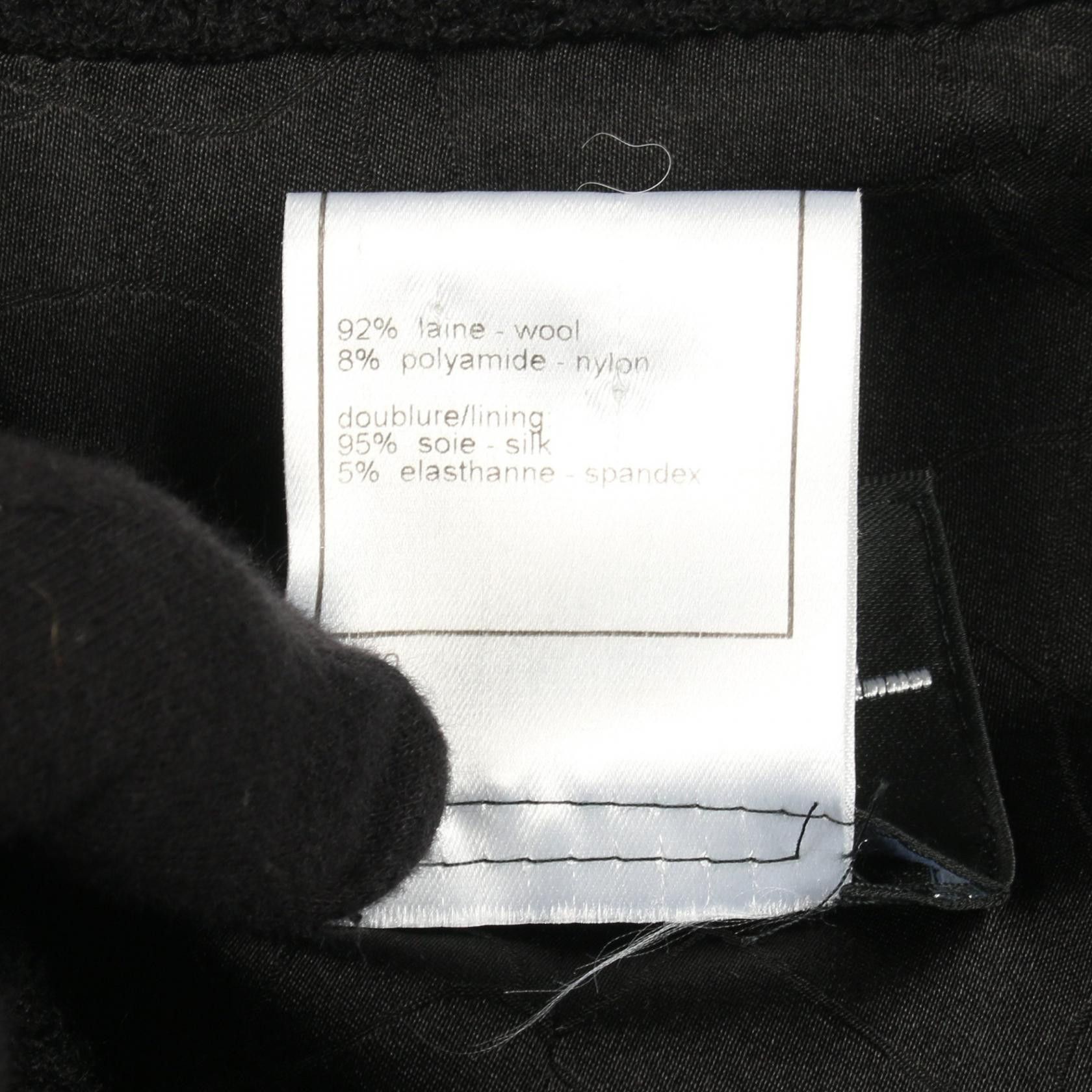 Chanel Chanel Chanel Camellia Wool Tailored Jacket Textile Outerwear DUTY FREE for USA Size ONE SIZE - 4 Thumbnail