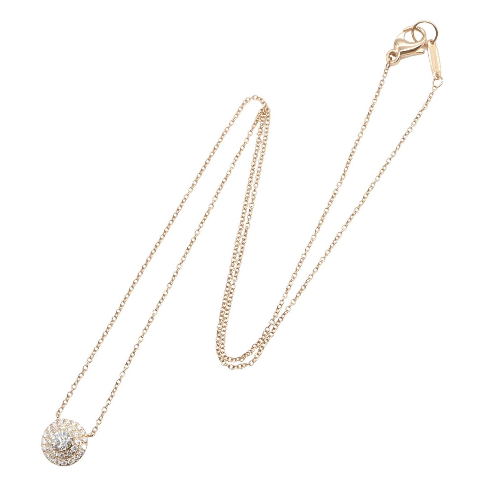 Tiffany & Co. Tiffany & Co. Tiffany & Co. Soleste Au750 Diamond Necklace Precious Metal Necklace DUTY FREE for USA Size ONE SIZE - 2 Thumbnail