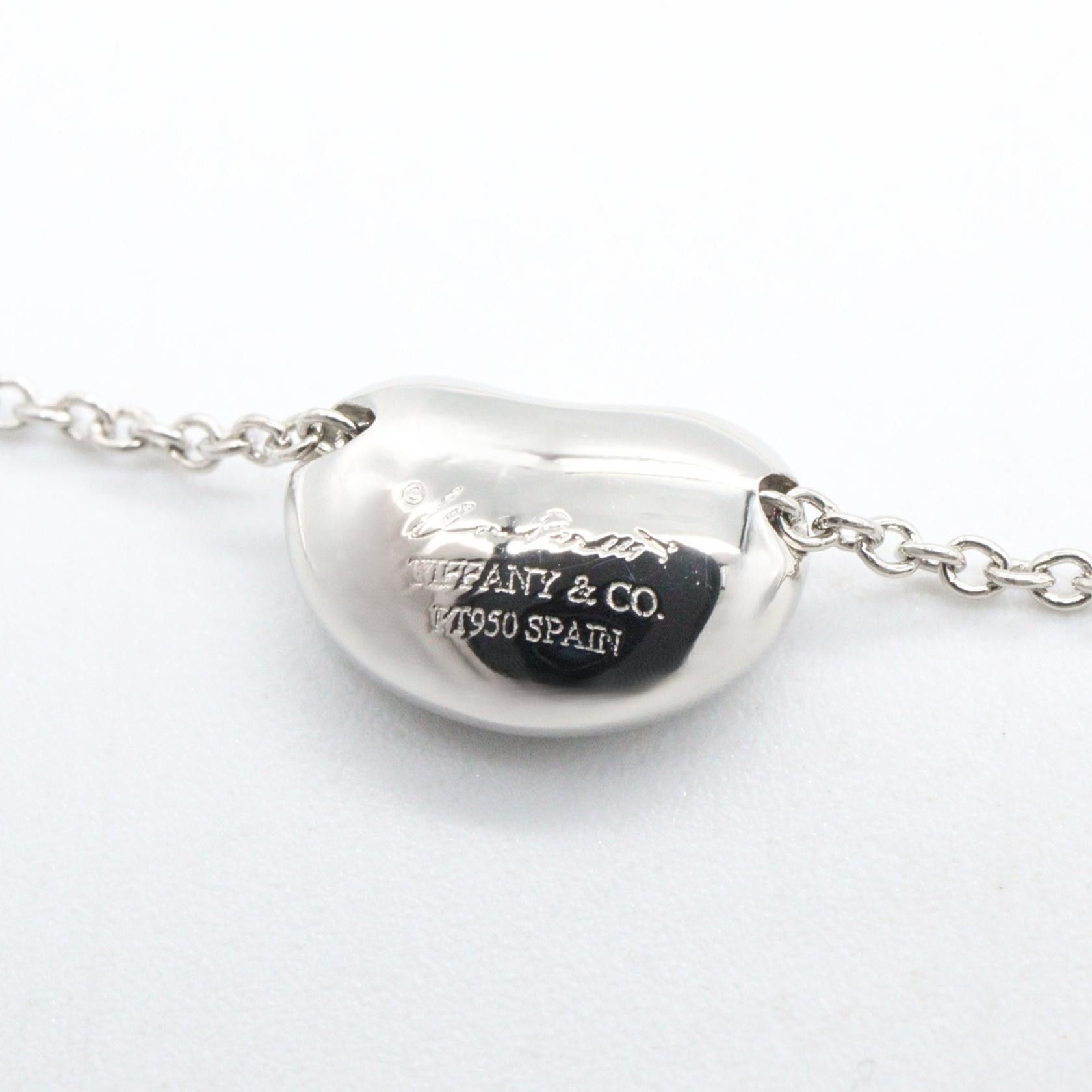 Tiffany & Co. Tiffany & Co. Tiffany＆Co. Bean Pt950 Diamond Necklace Precious Metal Necklace DUTY FREE for USA Size ONE SIZE - 5 Thumbnail