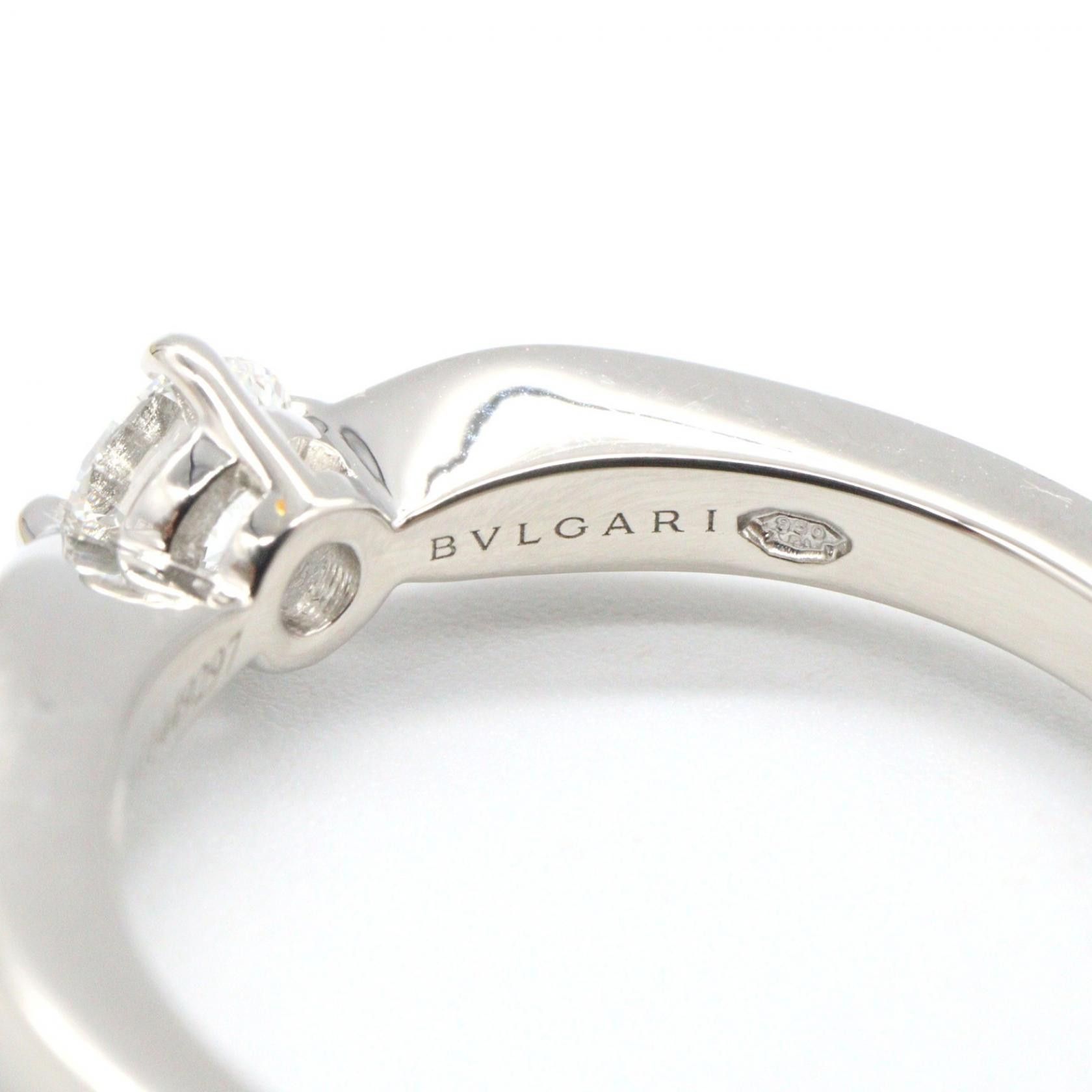 Bvlgari Bvlgari Bvlgari Dedicata a Venezia Pt950 Diamond Ring Size 9 Precious Metal Ring DUTY FREE for USA Size ONE SIZE - 4 Thumbnail