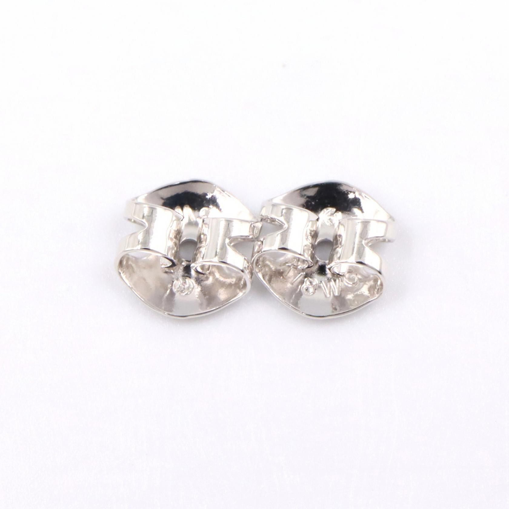 Other Tasaki TASAKI Mother of Pearl Diamond Au750 White Gold Earrings Precious Metal Earrings DUTY FREE for USA Size ONE SIZE - 4 Thumbnail