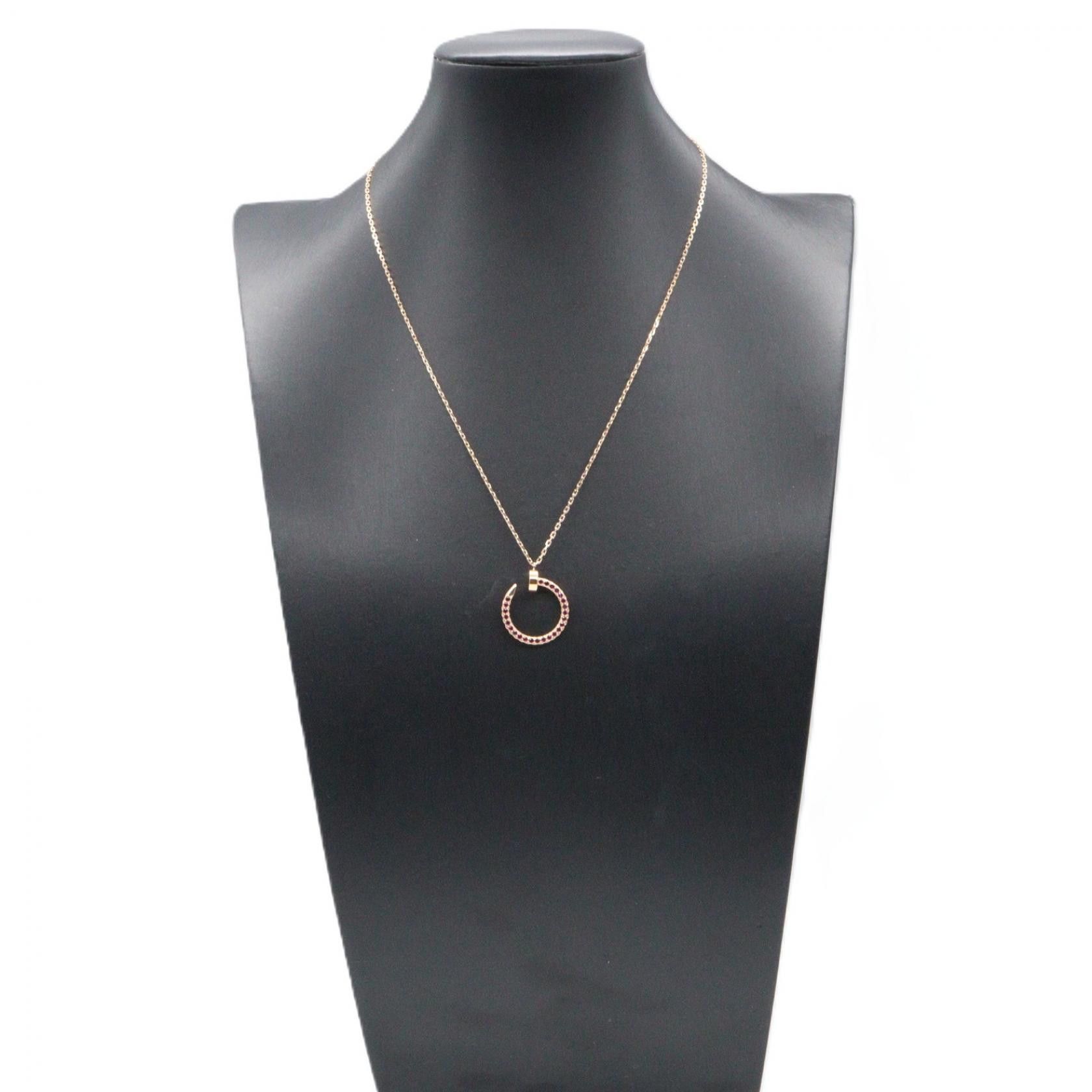 Cartier Cartier Cartier Juste Un Clou Au750 Ruby Necklace Precious Metal Necklace DUTY FREE for USA Size ONE SIZE - 5 Thumbnail