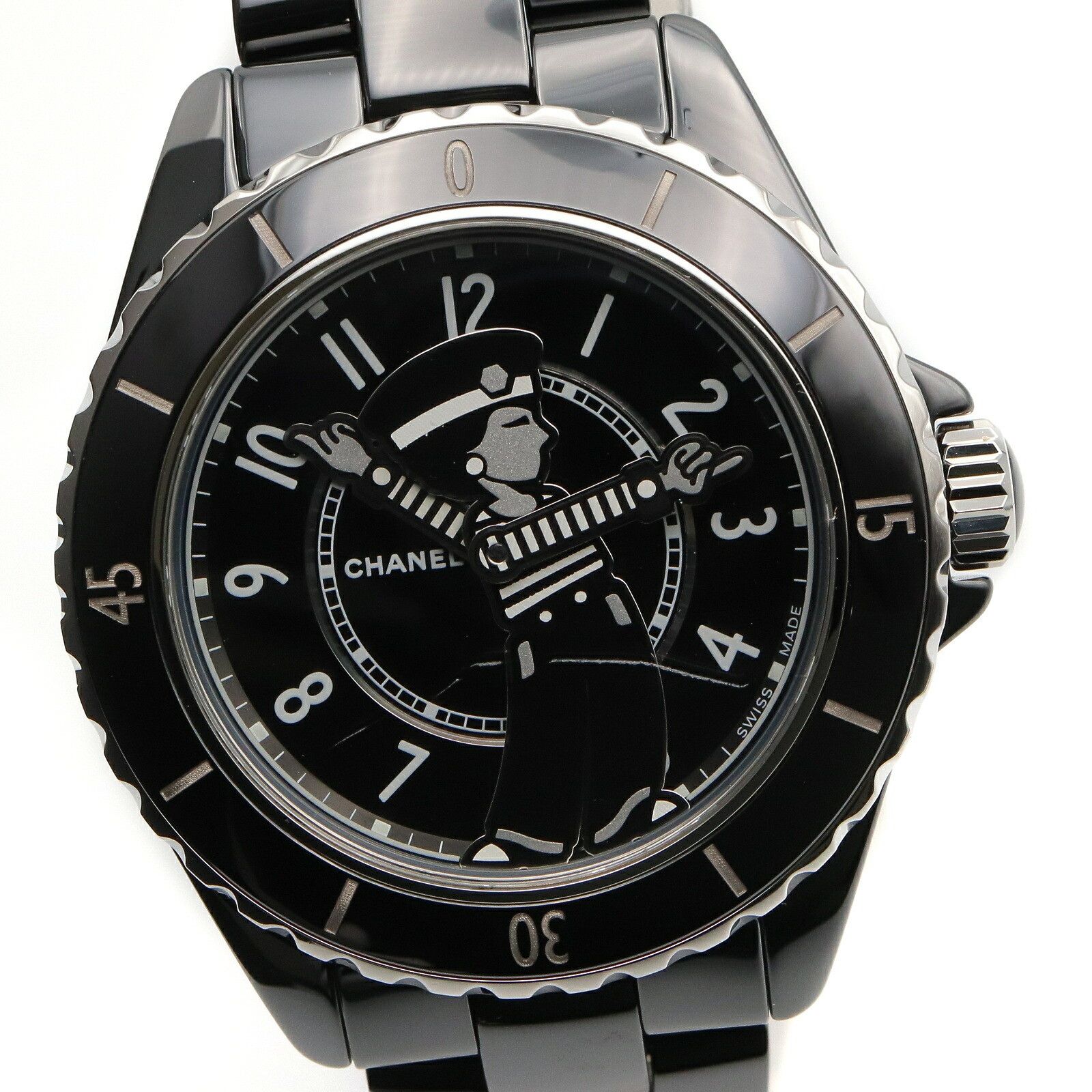 Chanel Chanel Chanel Mademoiselle J12 La Pausa Ceramic Glass / Ceramic Automatic H7609 DUTY FREE for USA Size ONE SIZE - 3 Thumbnail
