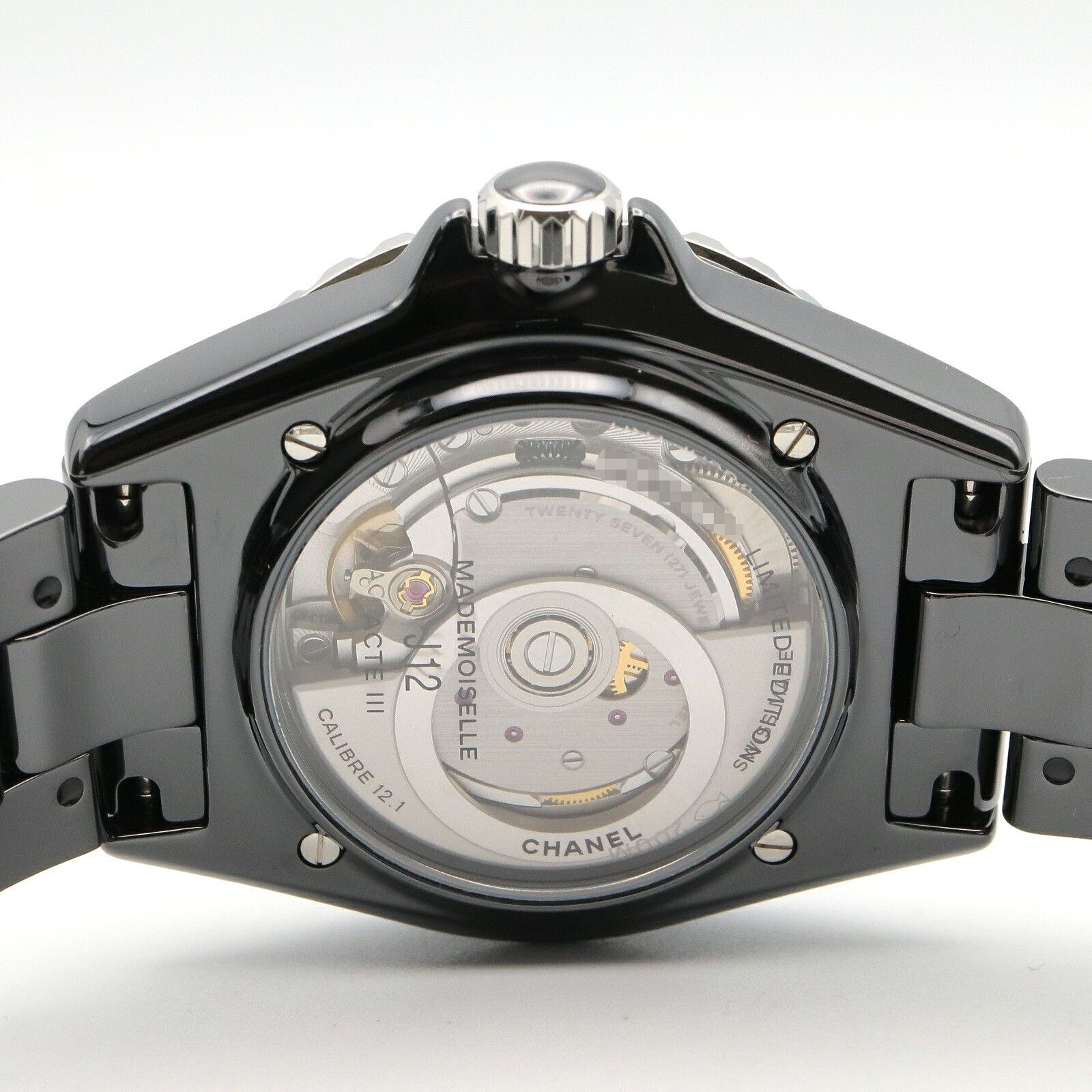 Chanel Chanel Chanel Mademoiselle J12 La Pausa Ceramic Glass / Ceramic Automatic H7609 DUTY FREE for USA Size ONE SIZE - 5 Thumbnail