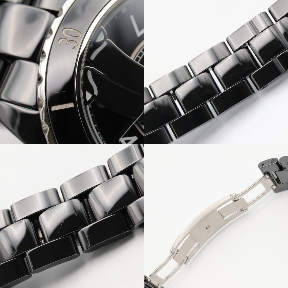 Chanel Chanel Chanel Mademoiselle J12 La Pausa Ceramic Glass / Ceramic Automatic H7609 DUTY FREE for USA Size ONE SIZE - 10 Thumbnail