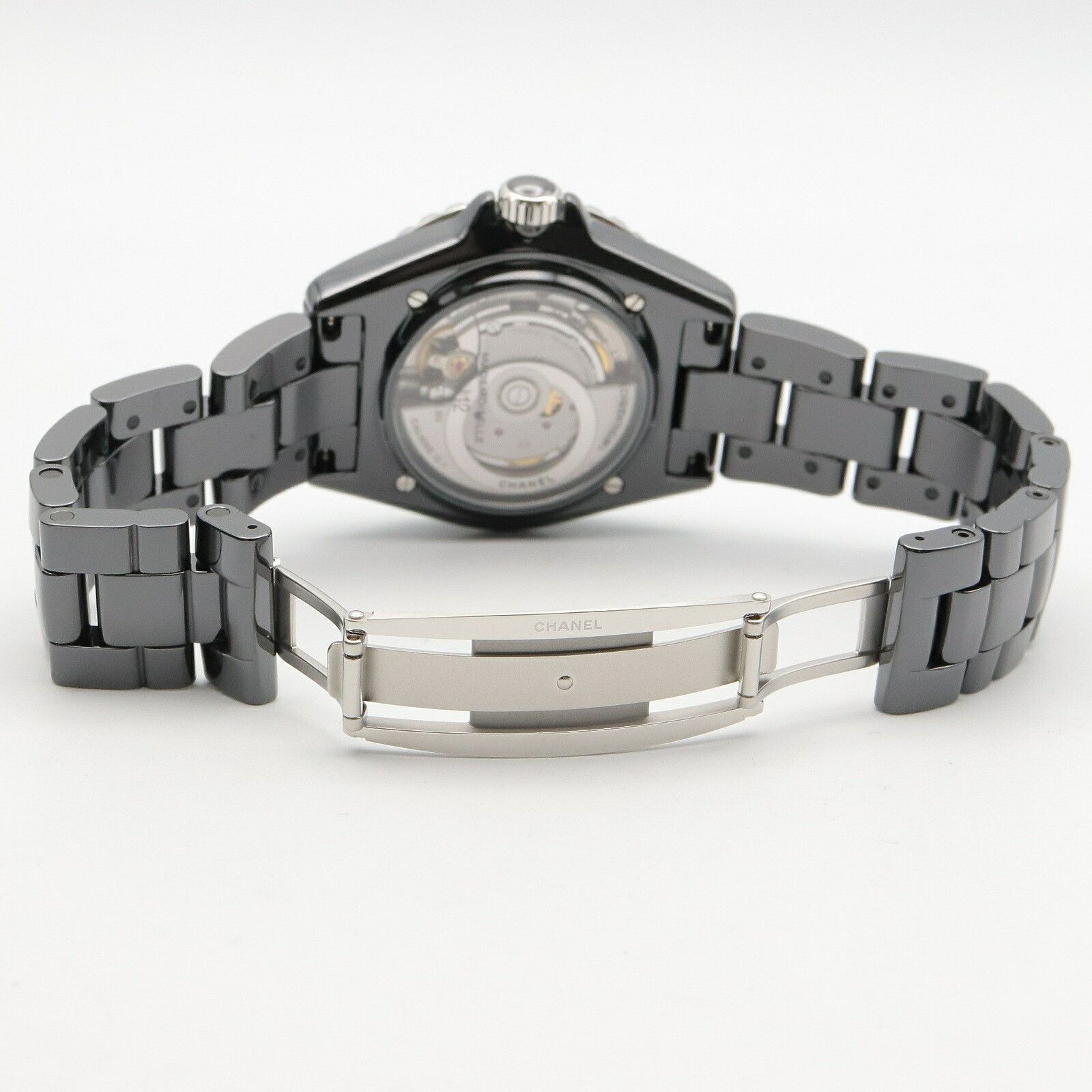 Chanel Chanel Chanel Mademoiselle J12 La Pausa Ceramic Glass / Ceramic Automatic H7609 DUTY FREE for USA Size ONE SIZE - 4 Thumbnail