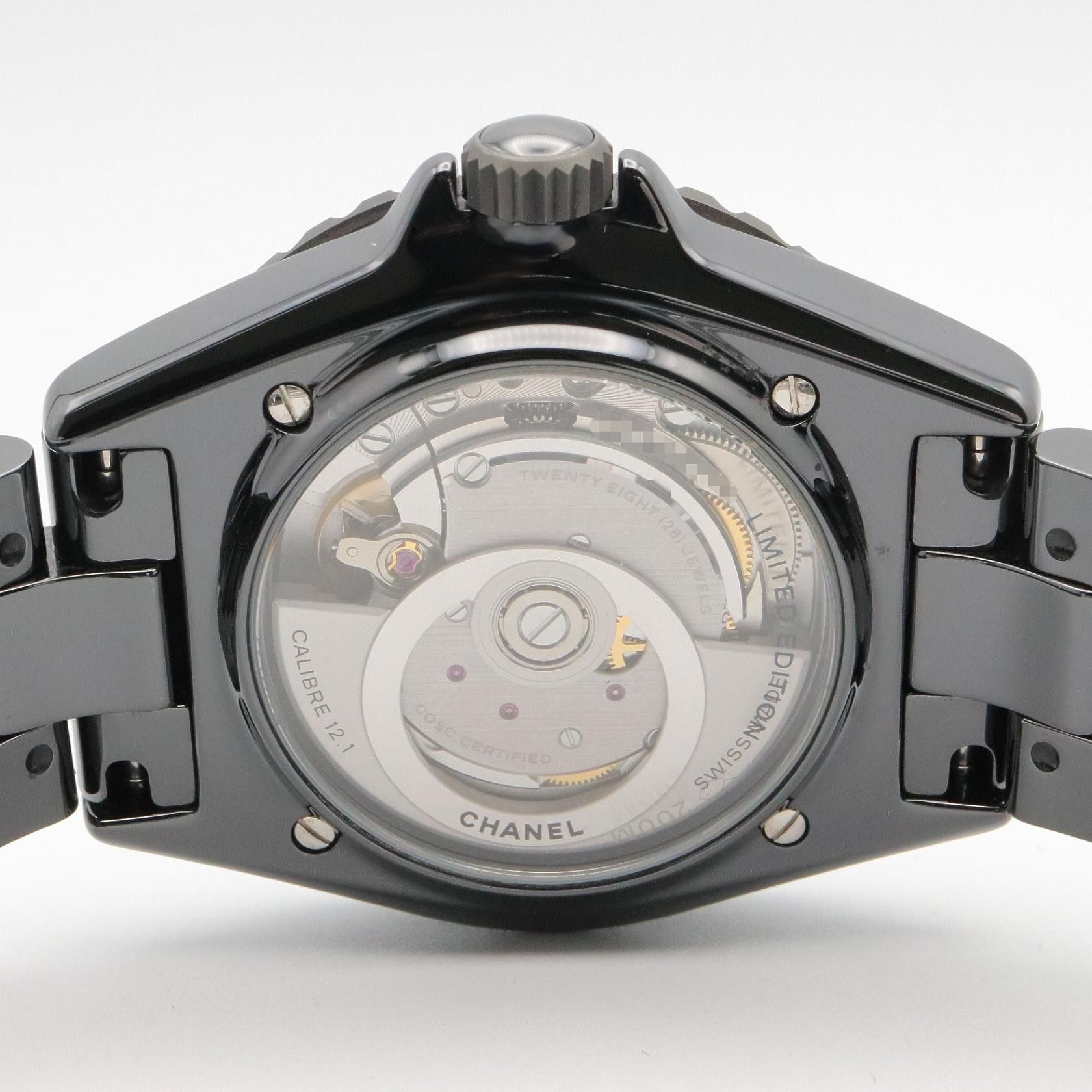 Chanel Chanel Chanel J12 Couture Ceramic Watch Glass / Ceramic Automatic H9762 DUTY FREE for USA Size ONE SIZE - 5 Thumbnail