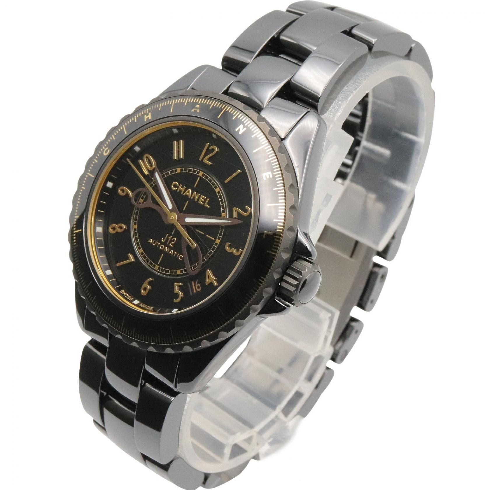 Chanel Chanel Chanel J12 Couture Ceramic Watch Glass / Ceramic Automatic H9762 DUTY FREE for USA Size ONE SIZE - 2 Thumbnail