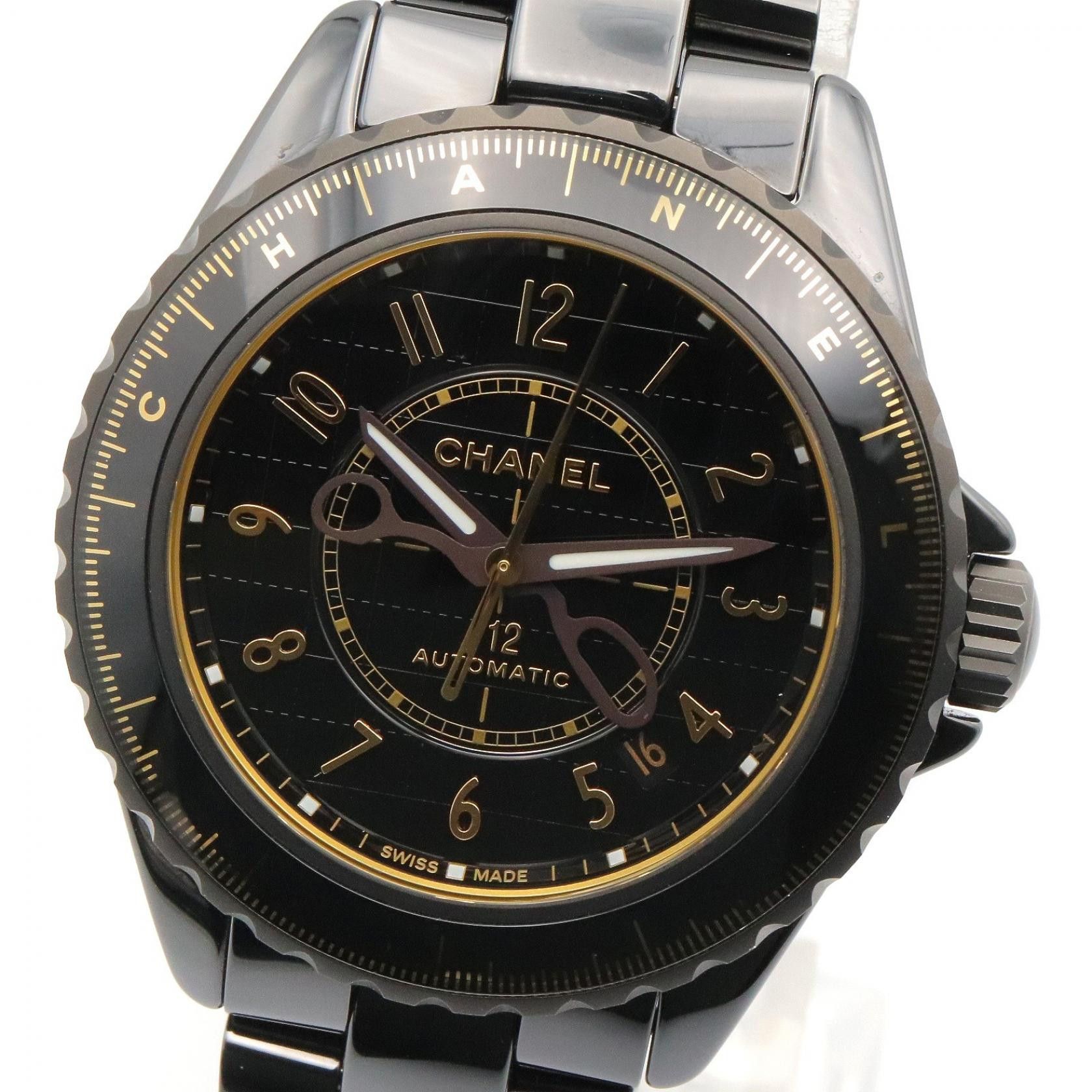 Chanel Chanel Chanel J12 Couture Ceramic Watch Glass / Ceramic Automatic H9762 DUTY FREE for USA Size ONE SIZE - 3 Thumbnail