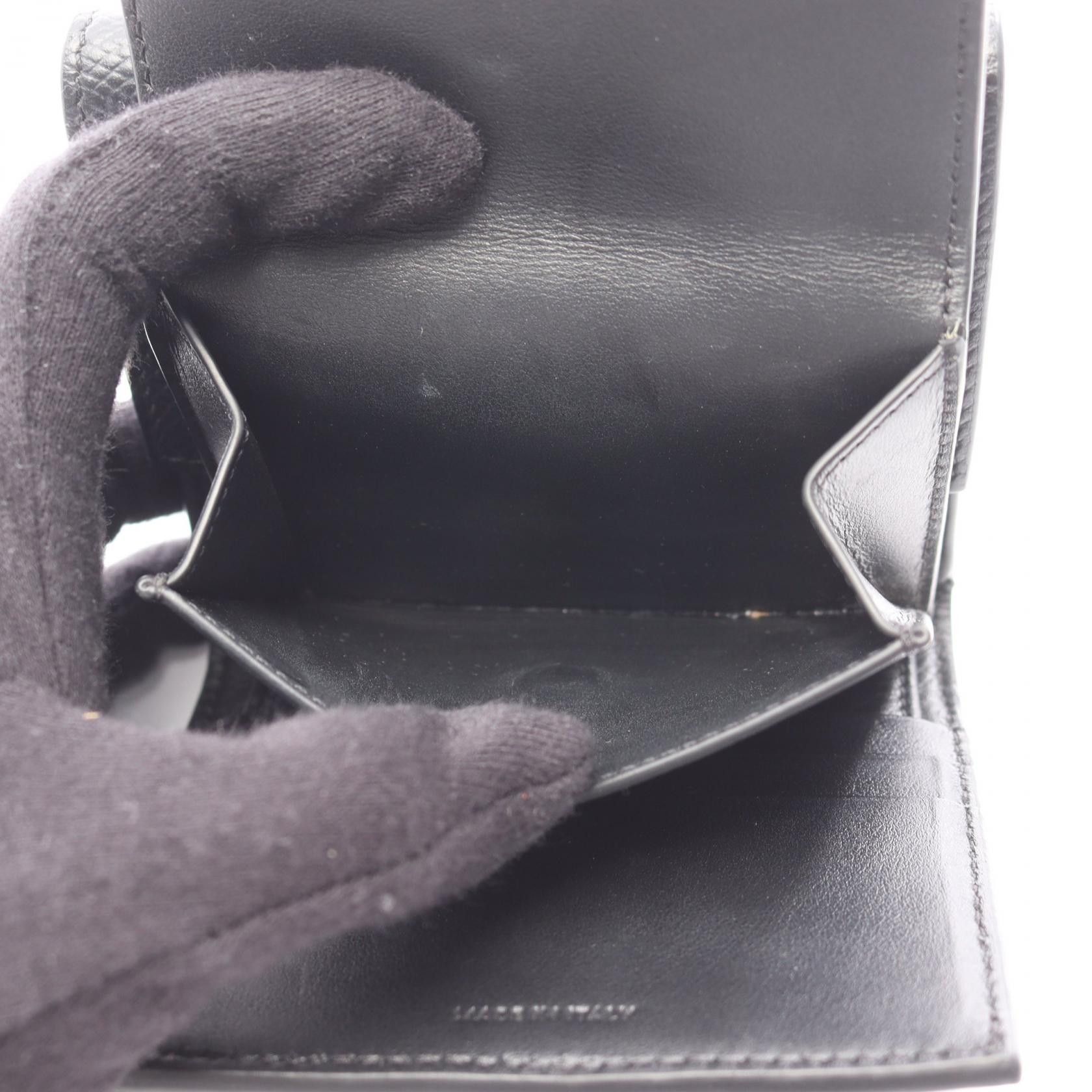 Celine Celine Celine Small Trifold Wallet Leather Wallet Leather Short Wallet DUTY FREE for USA Size ONE SIZE - 4 Thumbnail