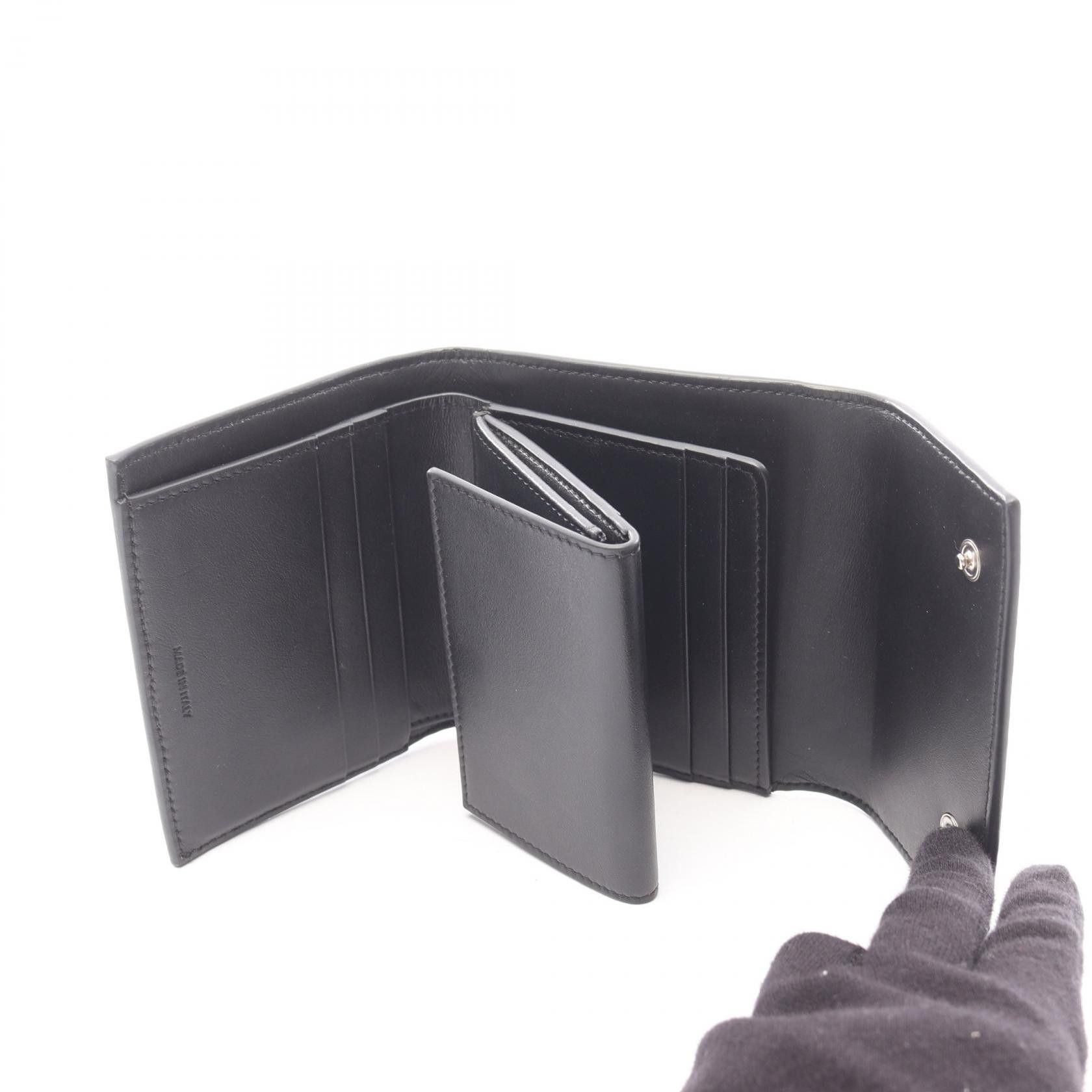 Celine Celine Celine Small Trifold Wallet Leather Wallet Leather Short Wallet DUTY FREE for USA Size ONE SIZE - 3 Thumbnail