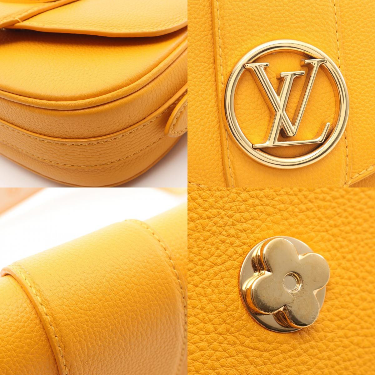 Louis Vuitton Louis Vuitton Louis Vuitton LV Pont 9 Soft PM Leather Shoulder Bag Leather Shoulder Bag M59290 DUTY FREE for USA Size ONE SIZE - 10 Thumbnail