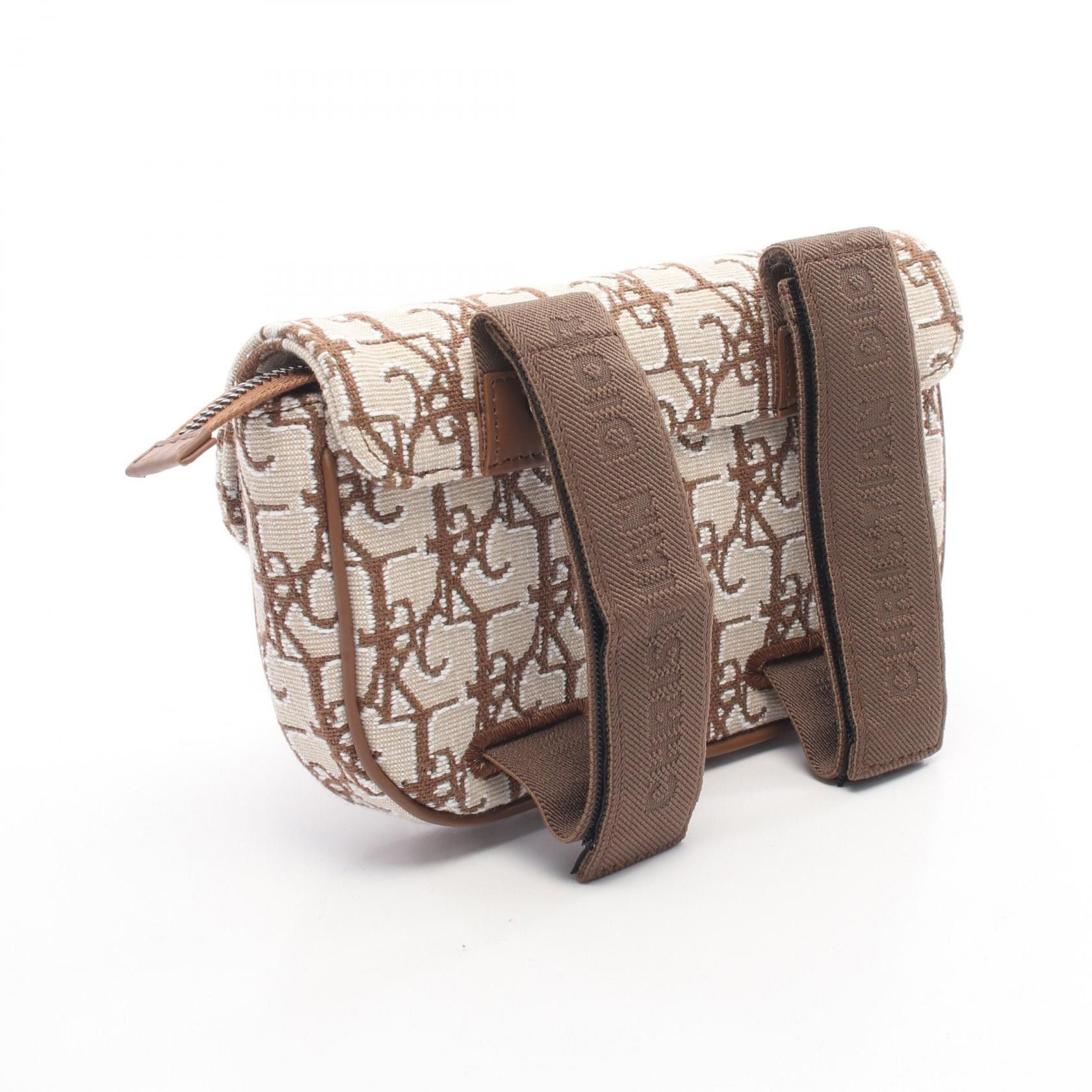 Dior Dior Christian Dior DIOR TRAVIS SCOTT CACTUS JACK SADDLE Canvas Bag Textile Vanity Bag DUTY FREE for USA Size ONE SIZE - 2 Thumbnail