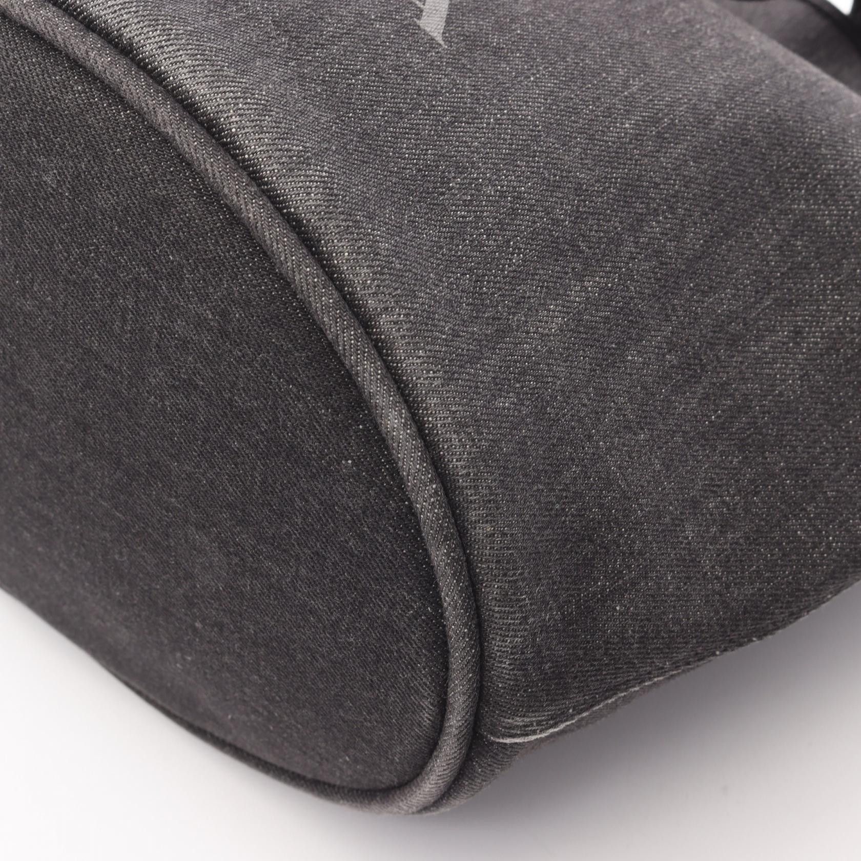 Prada Prada Prada DENIM CITY CALF Tote Bag Textile Tote Bag 1BG244 DUTY FREE for USA Size ONE SIZE - 7 Thumbnail