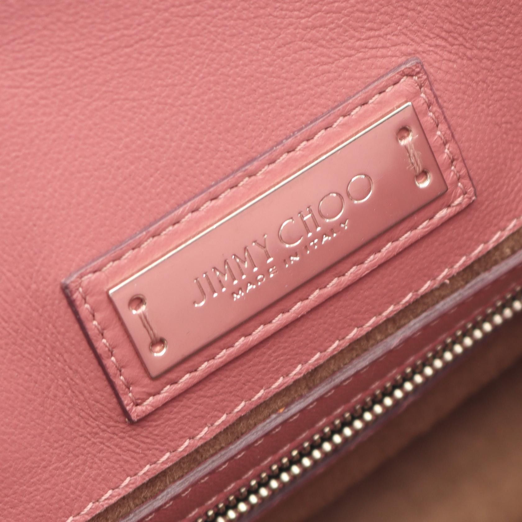 Jimmy Choo Jimmy Choo JIMMY CHOO Suede Leather Handbag Leather Handbag DUTY FREE for USA Size ONE SIZE - 4 Thumbnail