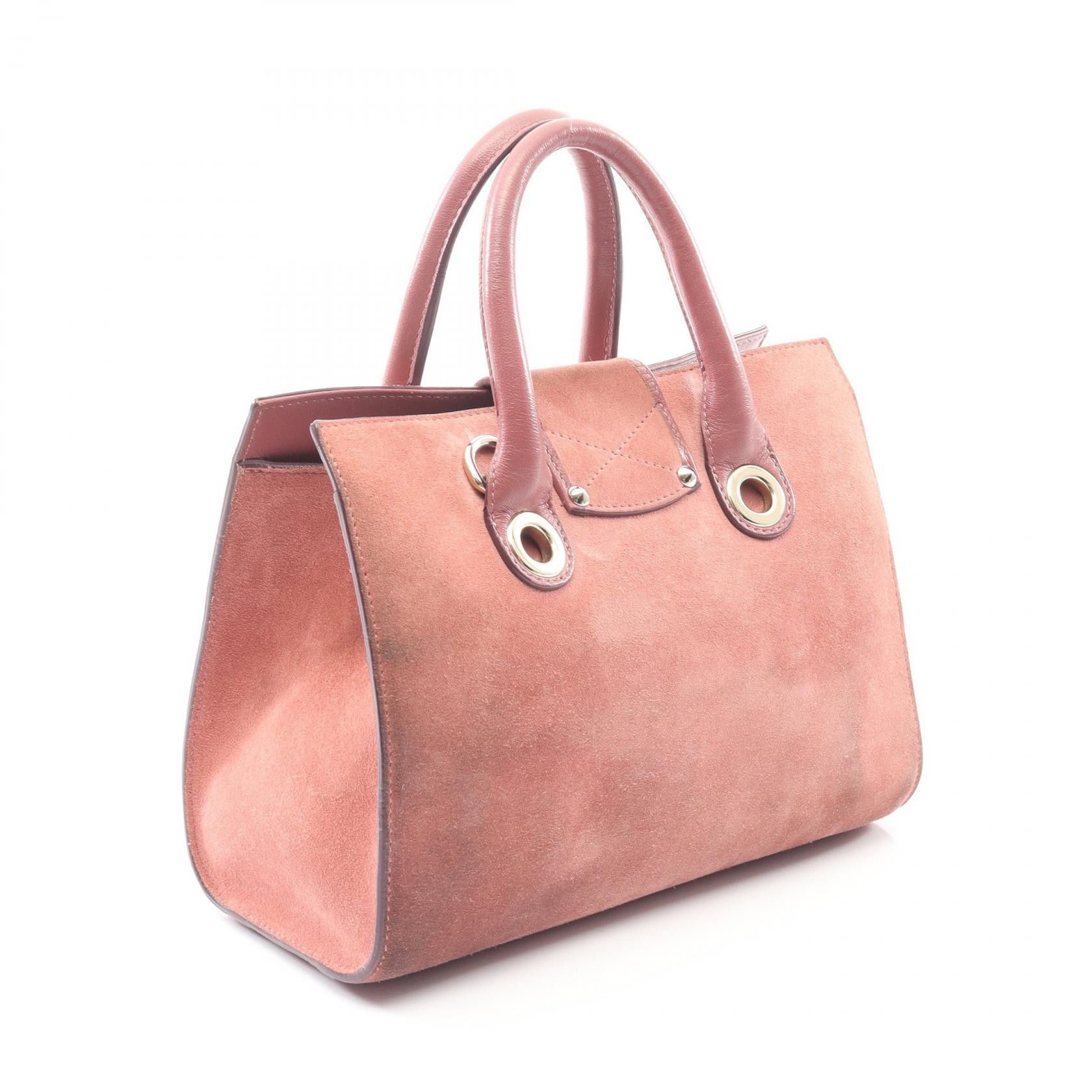 Jimmy Choo Jimmy Choo JIMMY CHOO Suede Leather Handbag Leather Handbag DUTY FREE for USA Size ONE SIZE - 2 Thumbnail