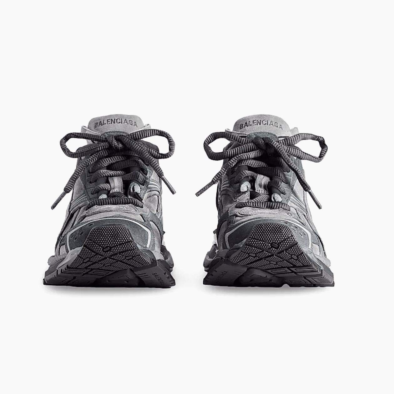 Balenciaga Runner Sneaker Grey Suede Size US 10 / EU 43 - 4 Thumbnail