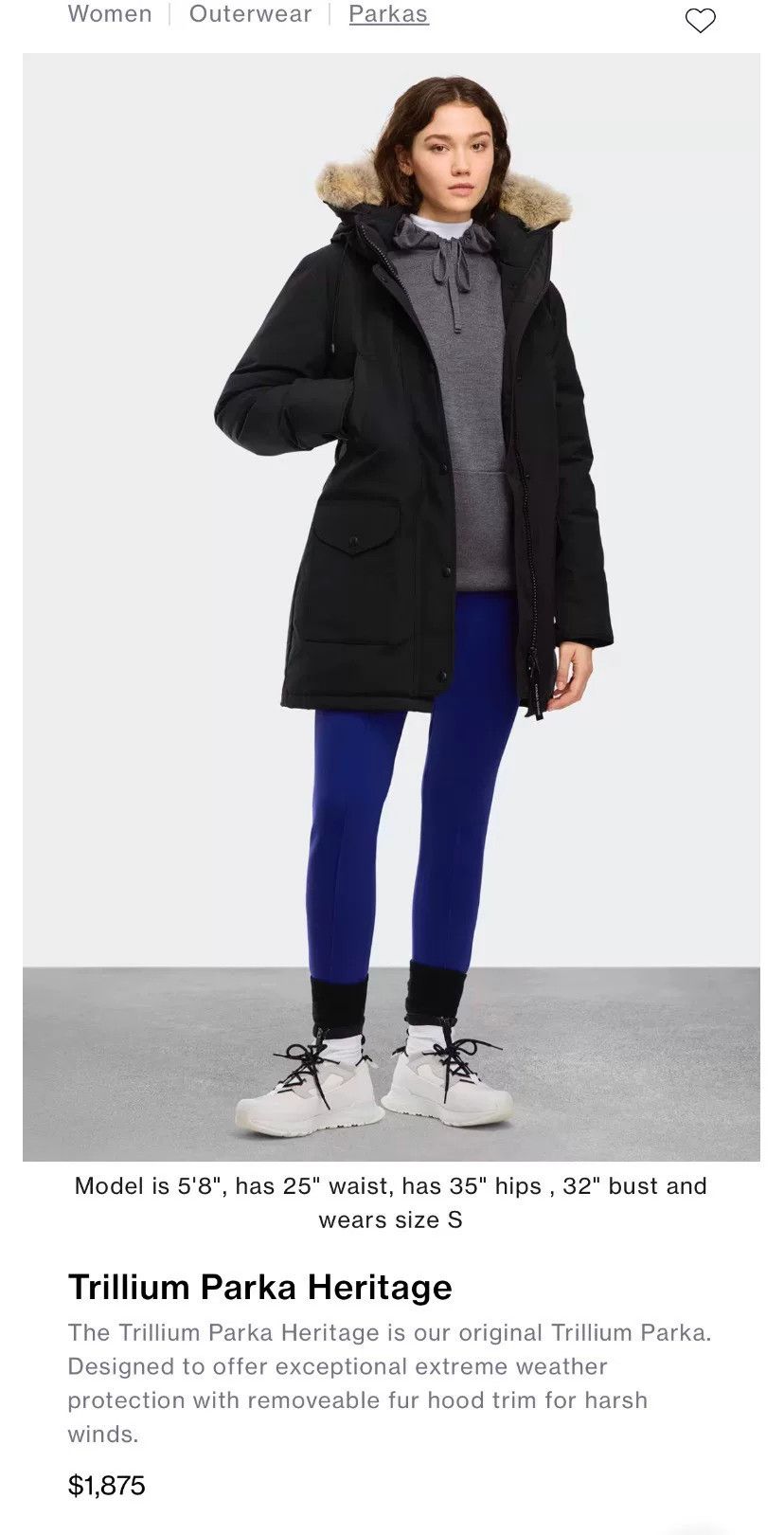 Canada Goose Canada Goose Trillium Navy Down Jacket Size XS / US 0-2 / IT 36-38 - 4 Thumbnail