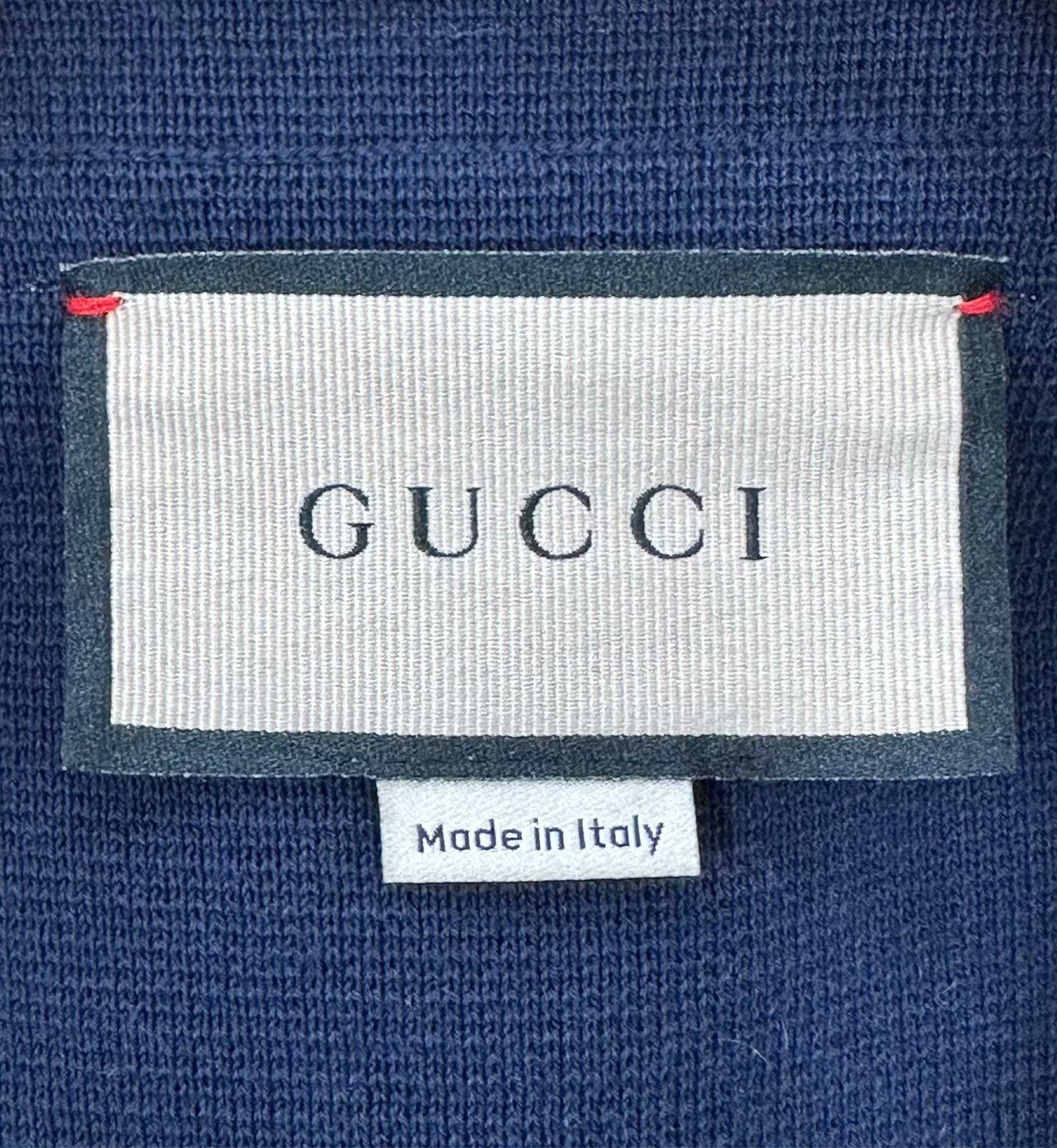 Gucci Gucci Navy Cardigan White Red Trim Size XS / US 0-2 / IT 36-38 - 3 Thumbnail