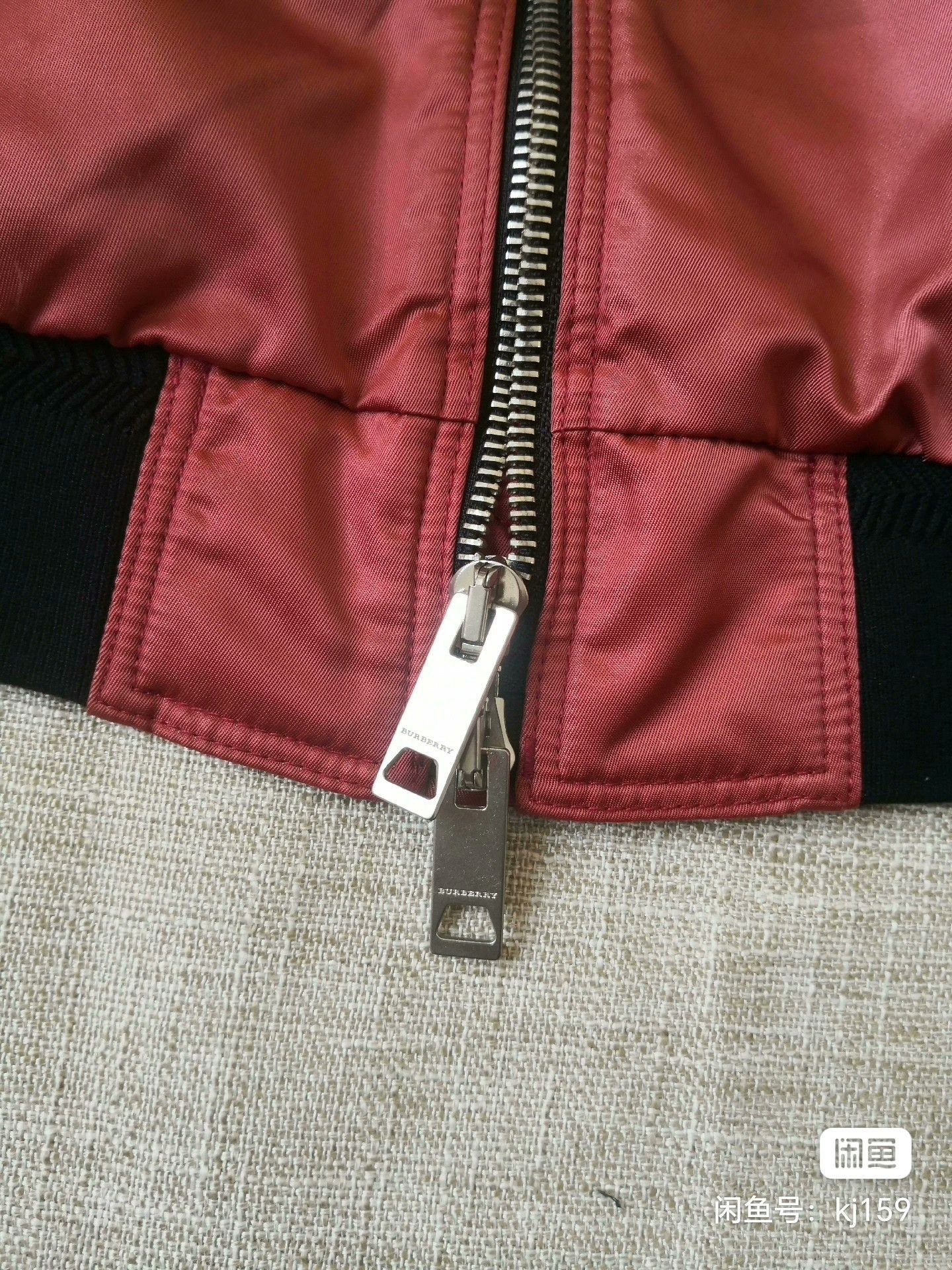Burberry Burberry Men's Pink Pilot Jacket Size US S / EU 44-46 / 1 - 8 Thumbnail
