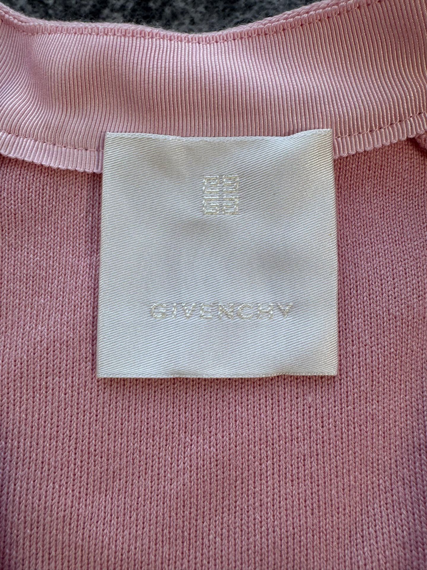 Givenchy Givenchy Pink Lock Button Wool Cardigan Size S / US 4 / IT 40 - 3 Thumbnail