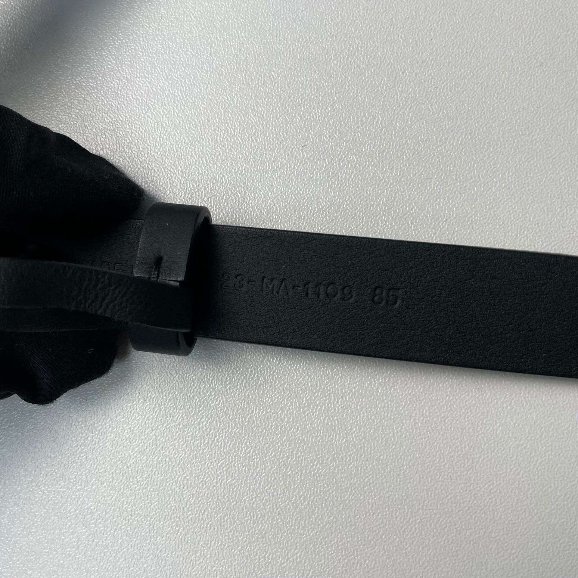 Dior Dior Black Saddle Buckle Belt Size ONE SIZE - 8 Thumbnail