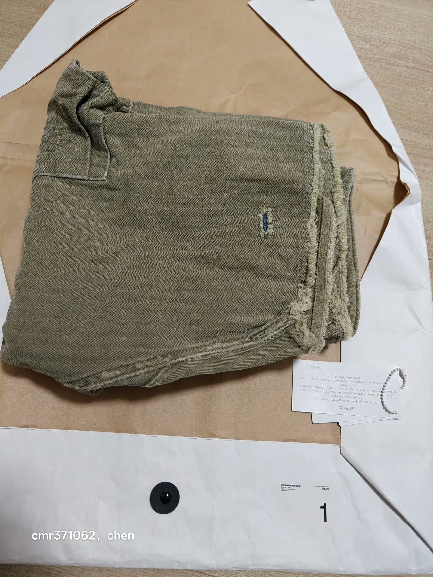 Visvim visvim 19AW Veterans Cargo Shorts Size US 40 / EU 56 - 8 Thumbnail