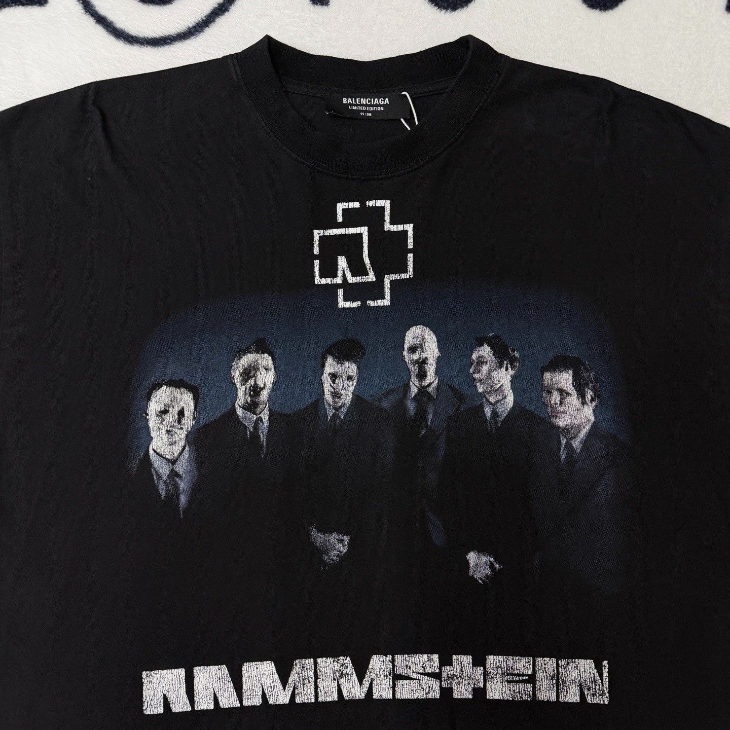 Balenciaga Balenciaga Rammstein Graphic T-shirt Size US M / EU 48-50 / 2 - 2 Thumbnail