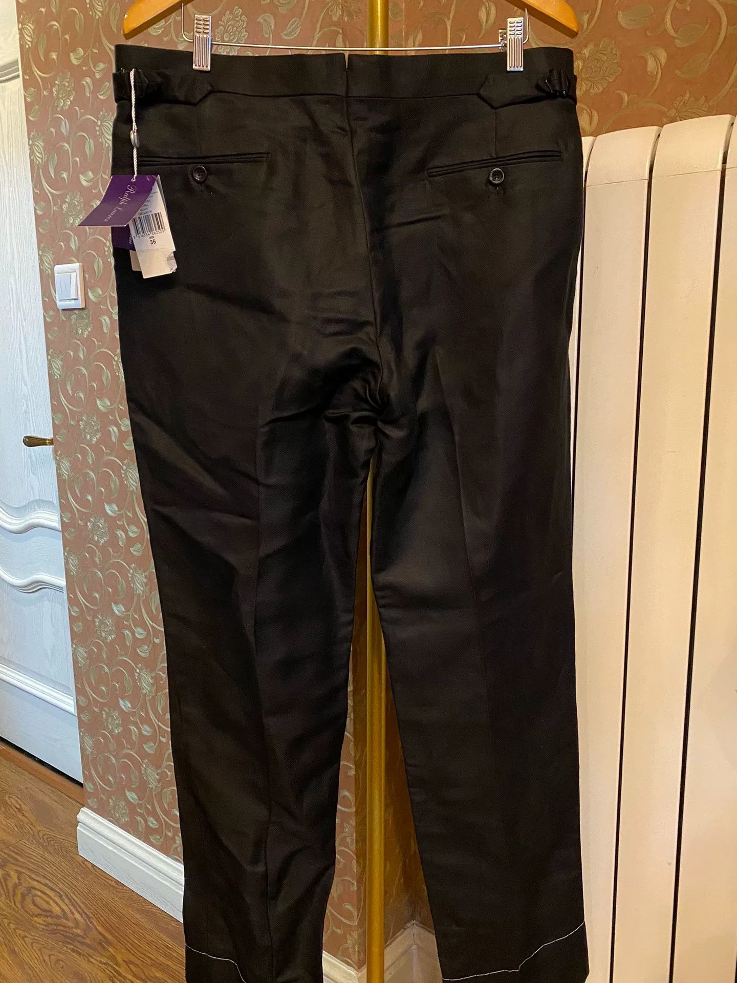 Ralph Lauren Purple Label Ralph Lauren Purple Label Linen Silk Trousers Size US 36 / EU 52 - 6 Thumbnail