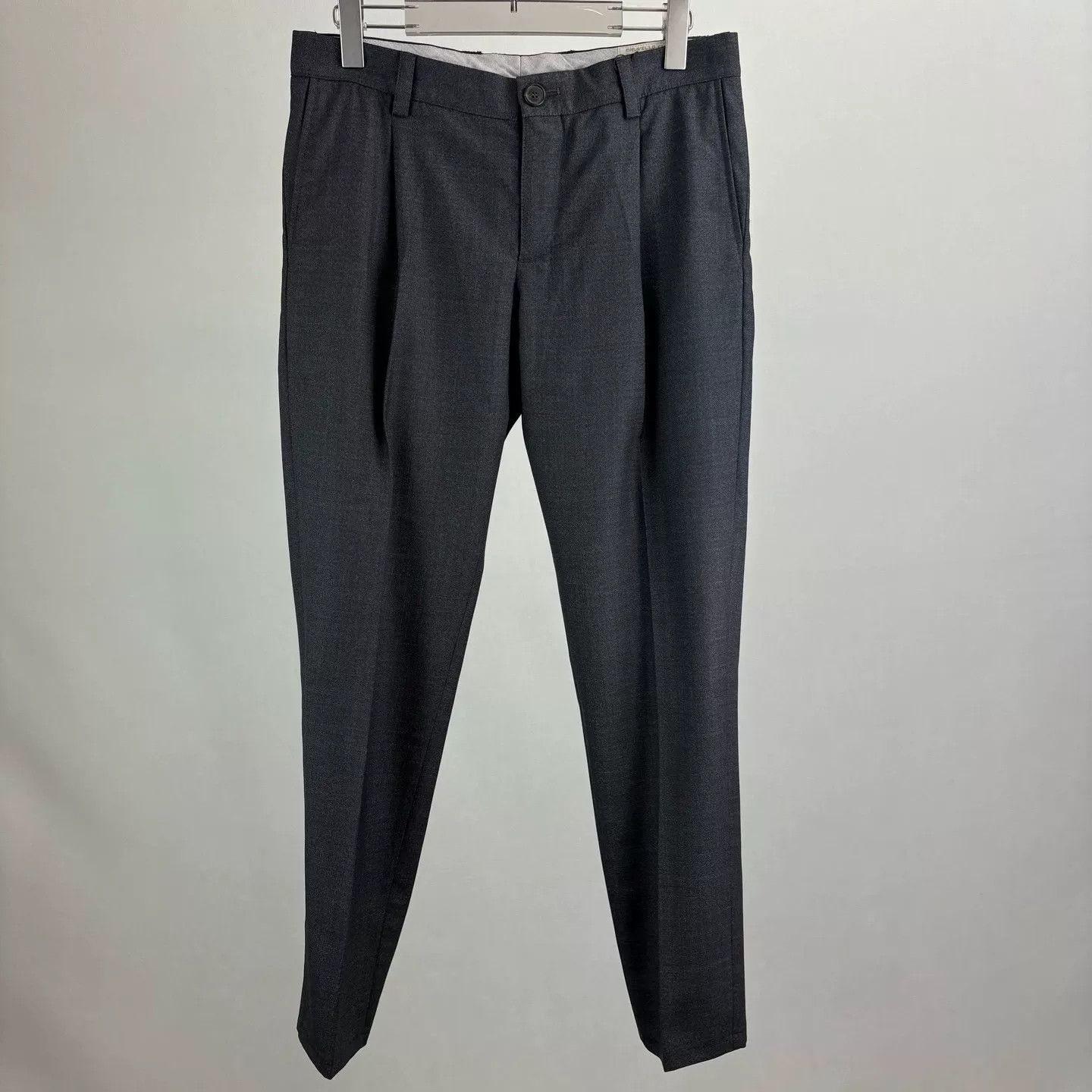 Brunello Cucinelli Brunello Cucinelli Wool Suit Pants Size US 34 / EU 50 - 6 Thumbnail