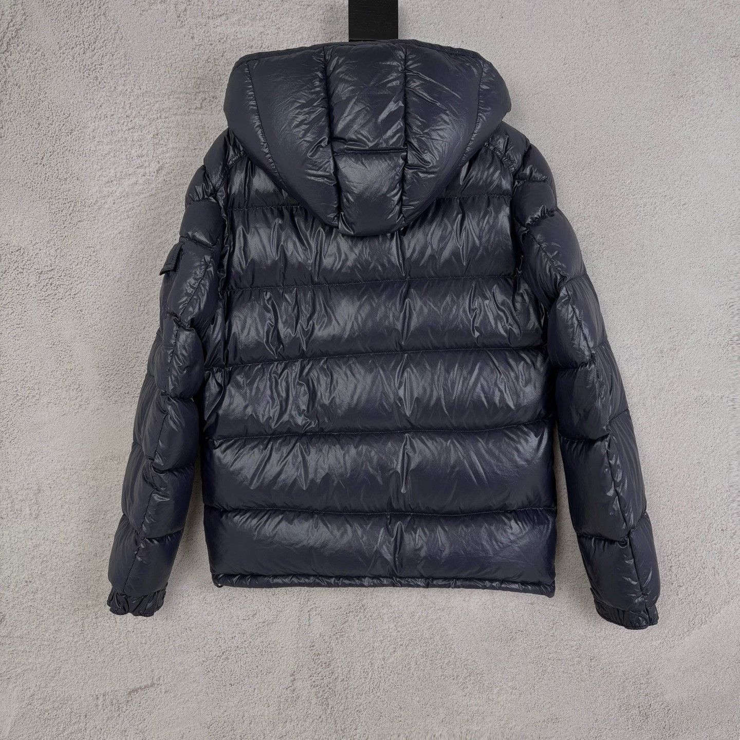 Moncler Moncler Maya Dark Blue Hooded Puffer Jacket Size US L / EU 52-54 / 3 - 2 Thumbnail