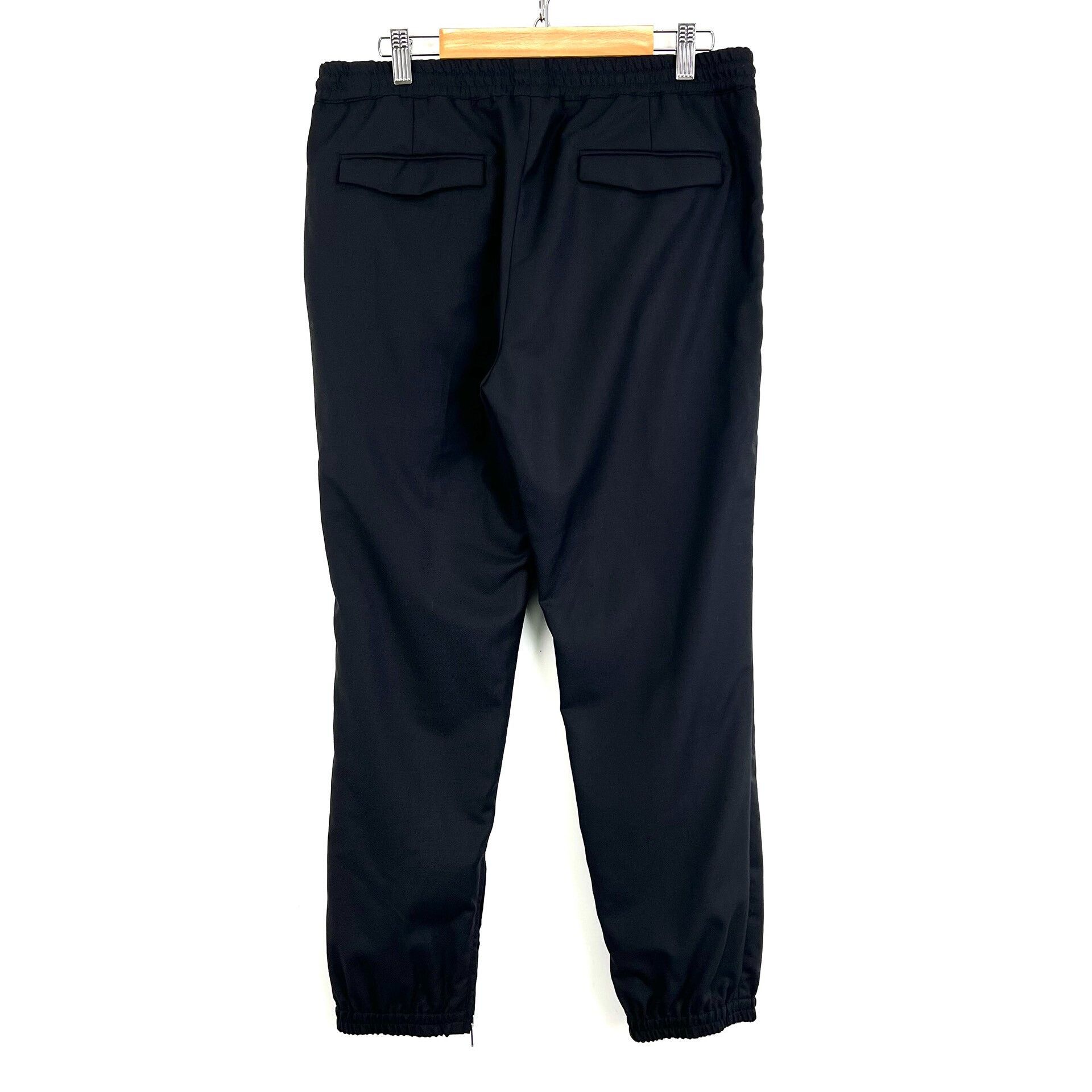 Dior Dior Black Drawstring Mid-Rise Knit Joggers Size US 30 / EU 46 - 2 Thumbnail